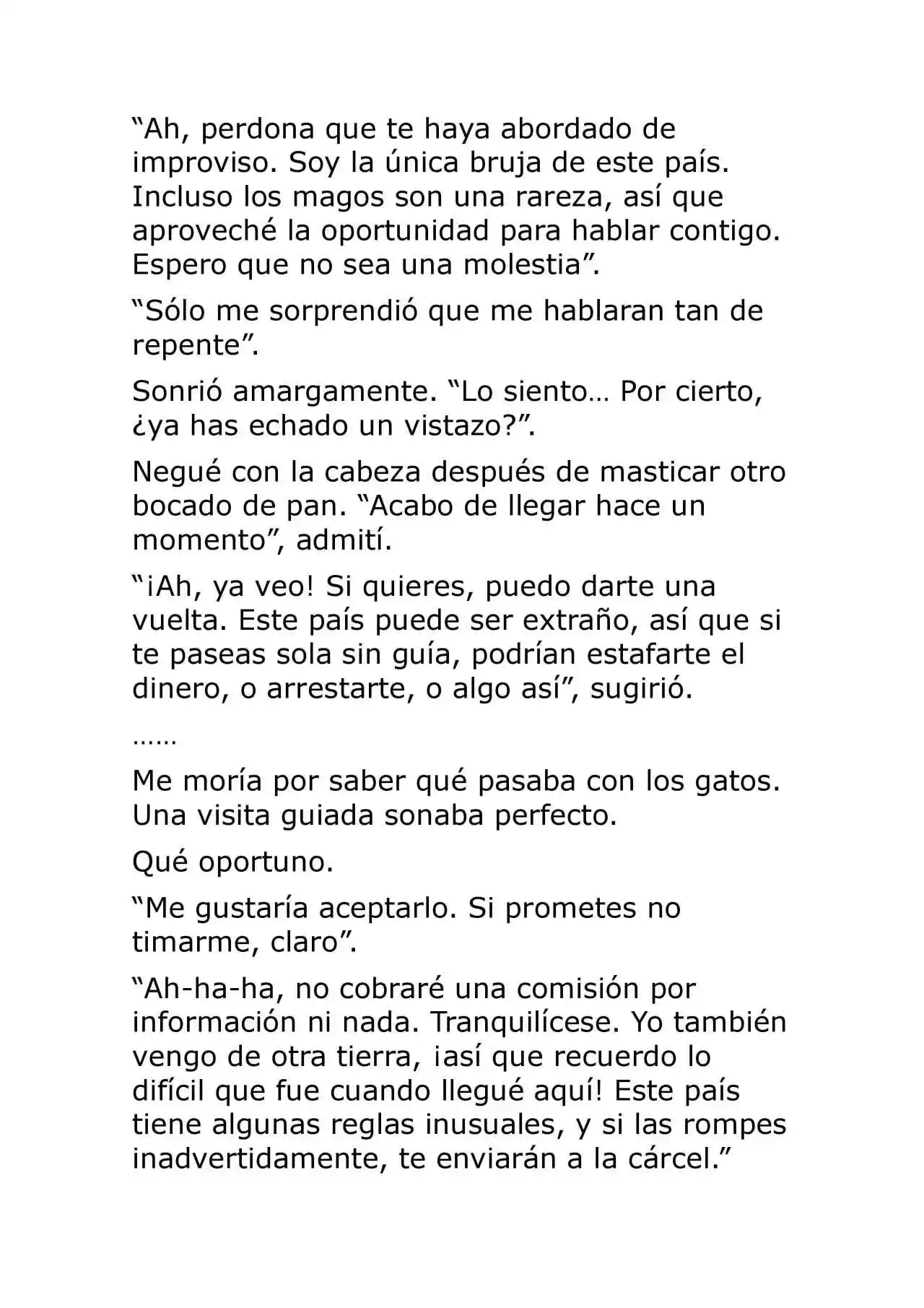 Majo No Tabitabi (Novela) - Capítulo 28 - Página 10 - LectorTMOo