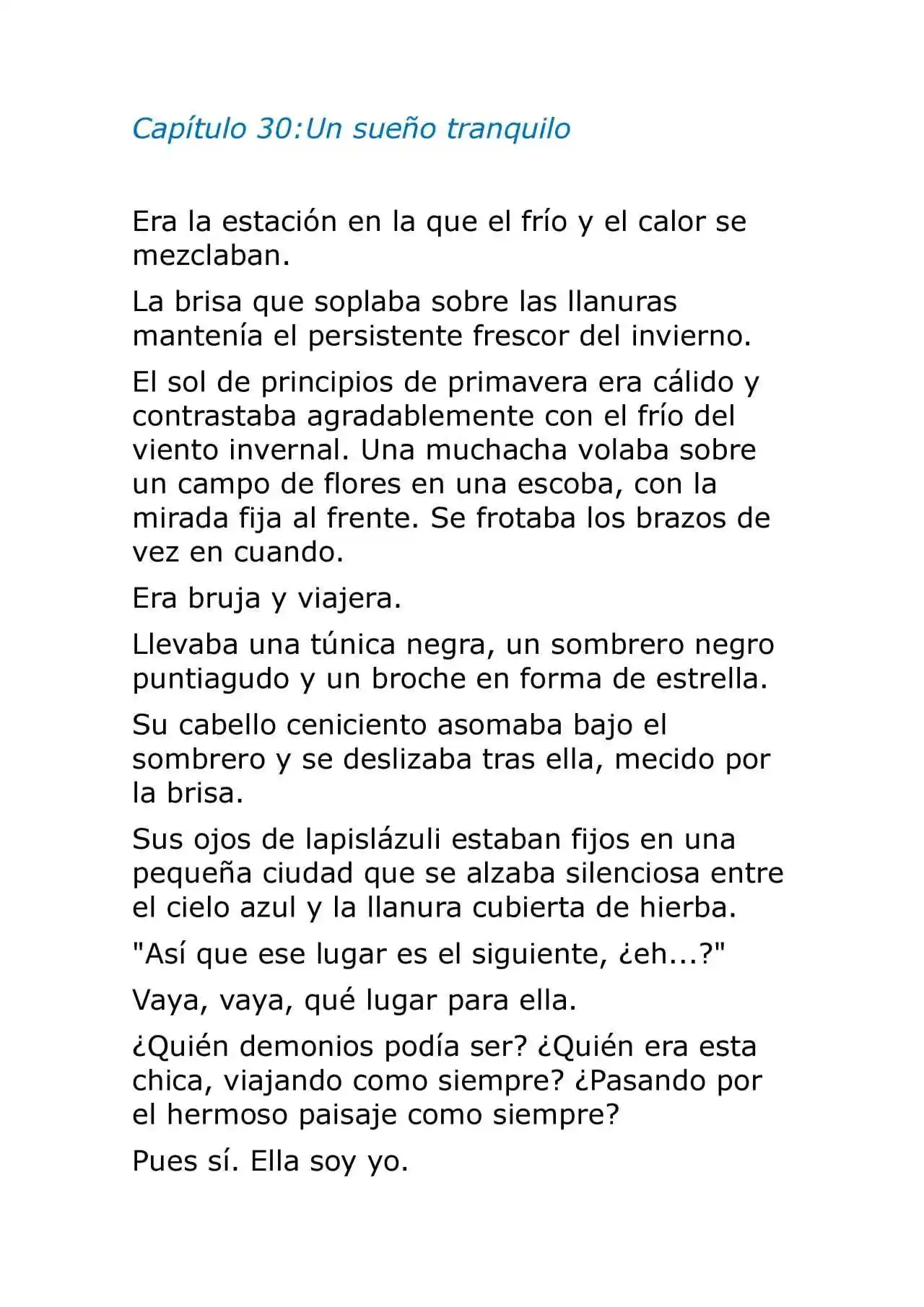 Majo No Tabitabi (Novela) - Capítulo 30 - Página 1 - LectorTMOo