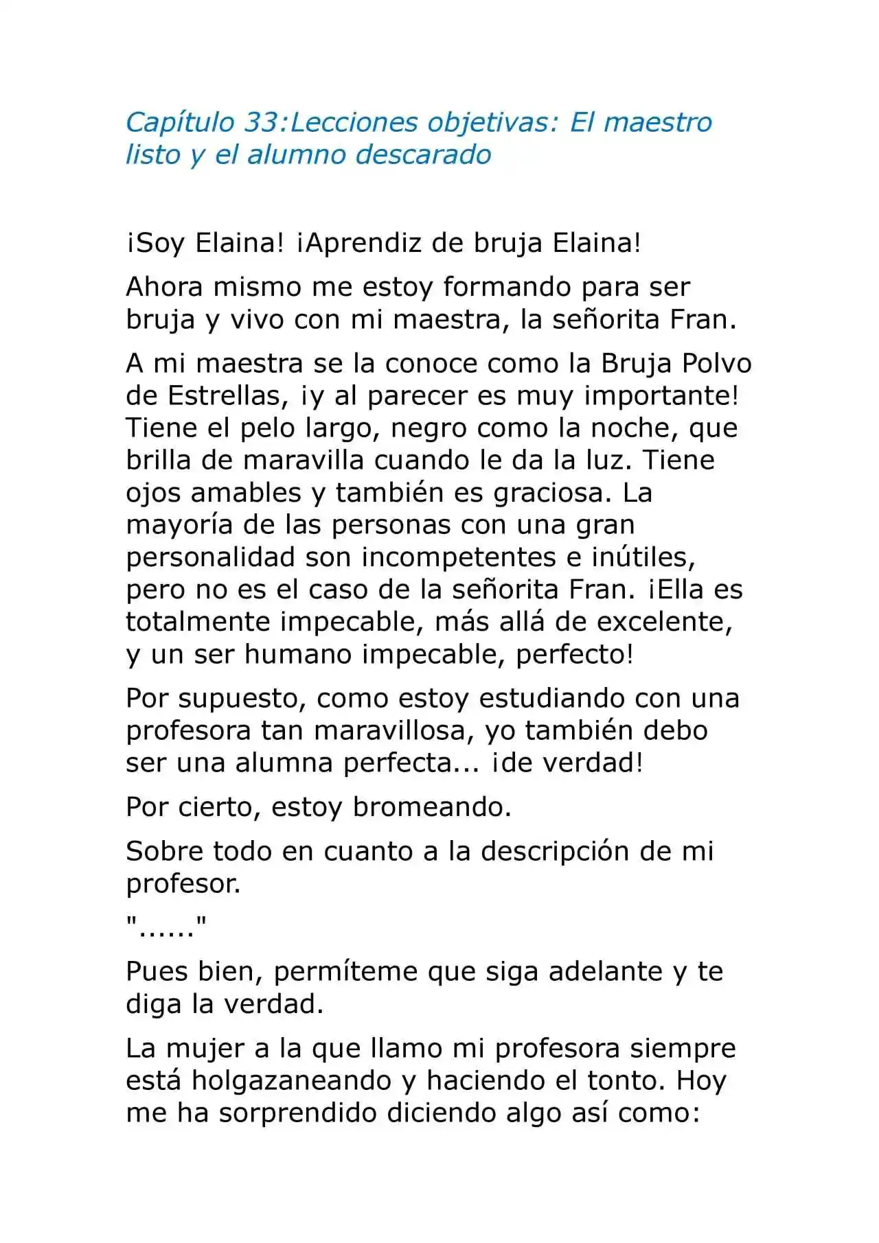 Majo No Tabitabi (Novela) - Capítulo 33 - Página 1 - LectorTMOo