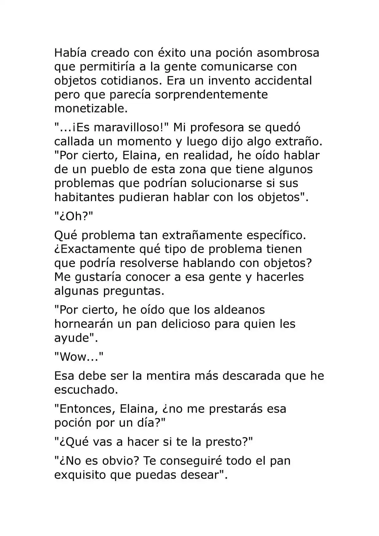 Majo No Tabitabi (Novela) - Capítulo 33 - Página 4 - LectorTMOo