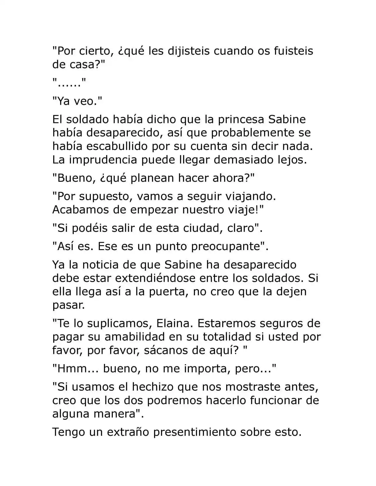 Majo No Tabitabi (Novela) - Capítulo 34 - Página 28 - LectorTMOo