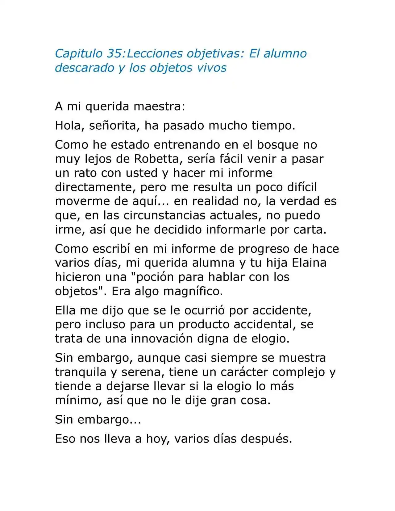 Majo No Tabitabi (Novela) - Capítulo 35 - Página 1 - LectorTMOo