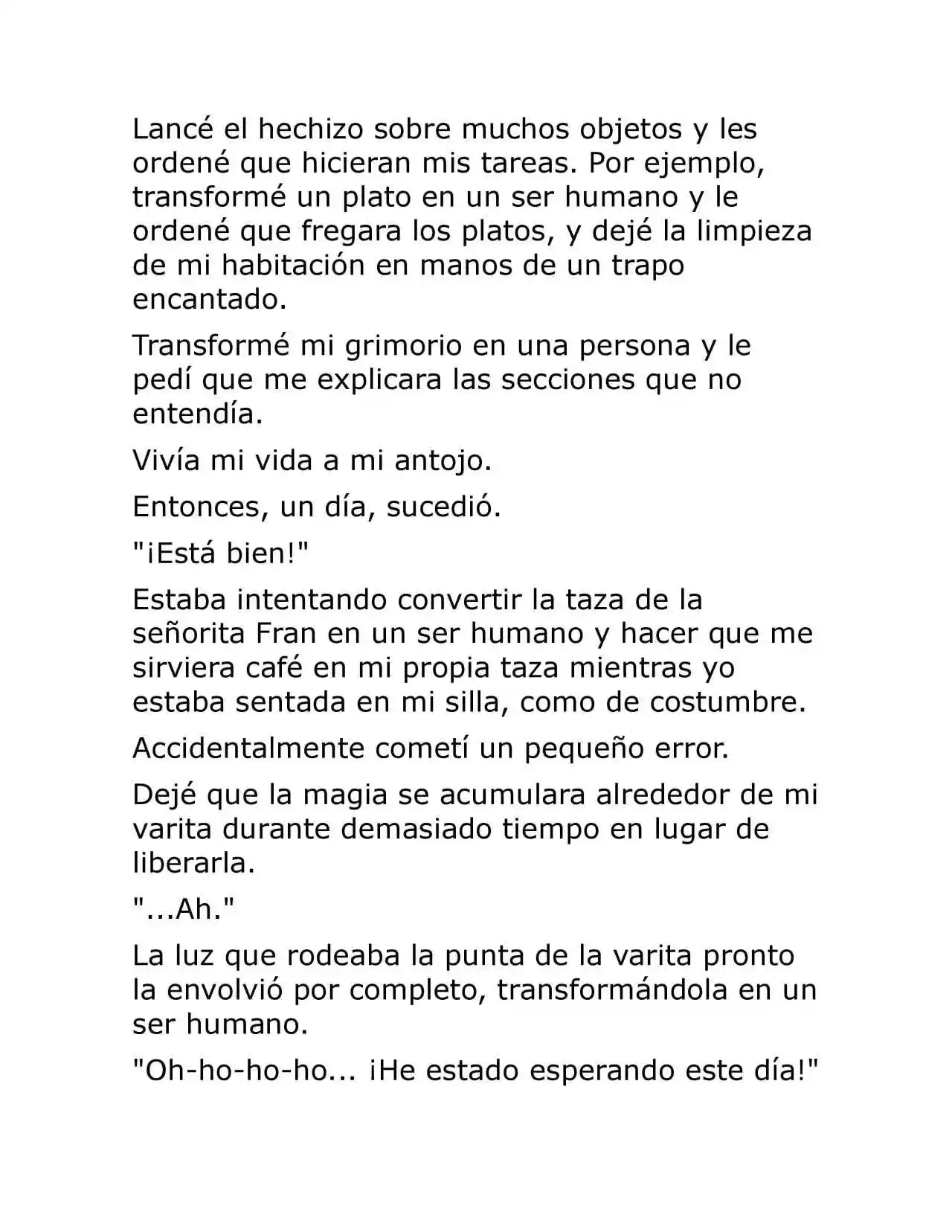Majo No Tabitabi (Novela) - Capítulo 35 - Página 8 - LectorTMOo