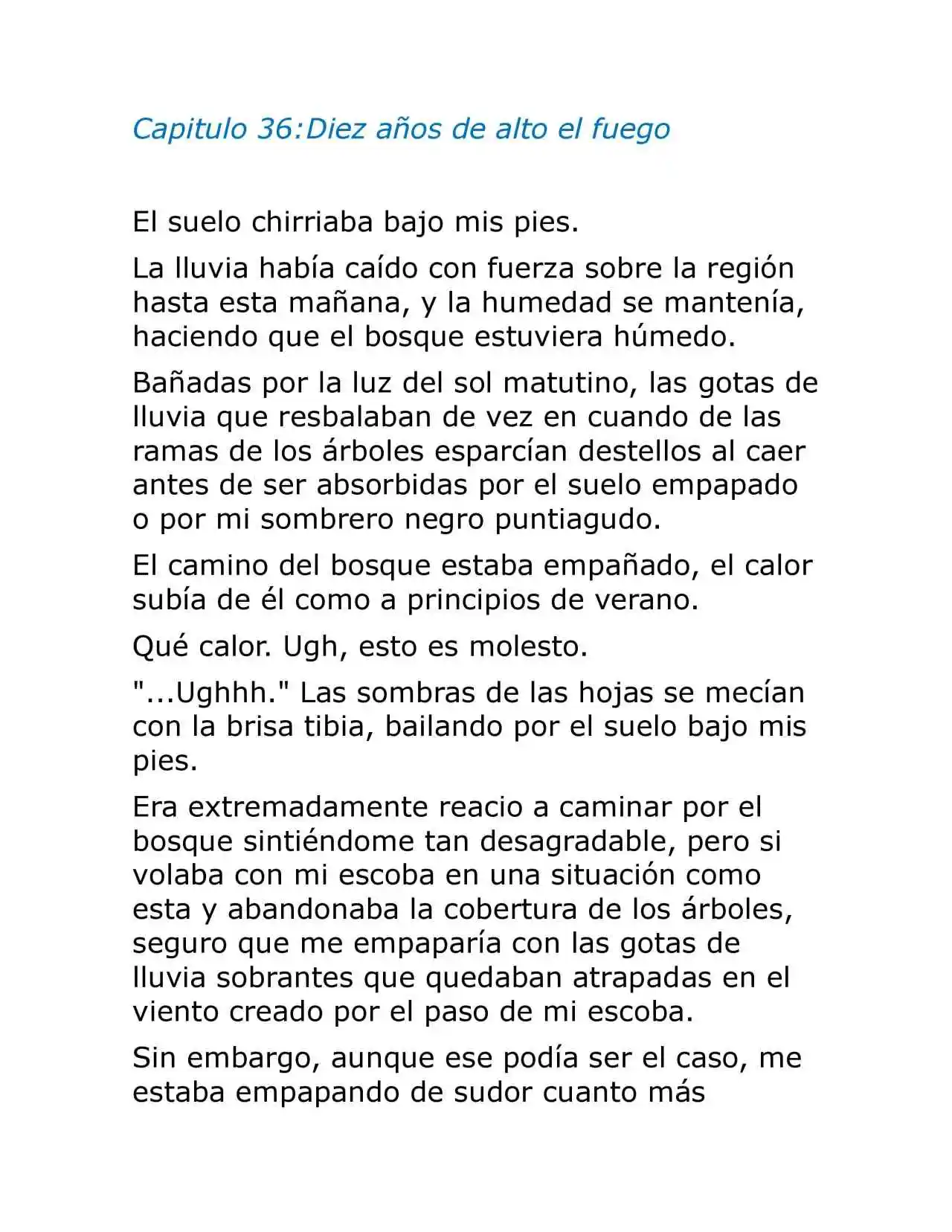 Majo No Tabitabi (Novela) - Capítulo 36 - Página 1 - LectorTMOo