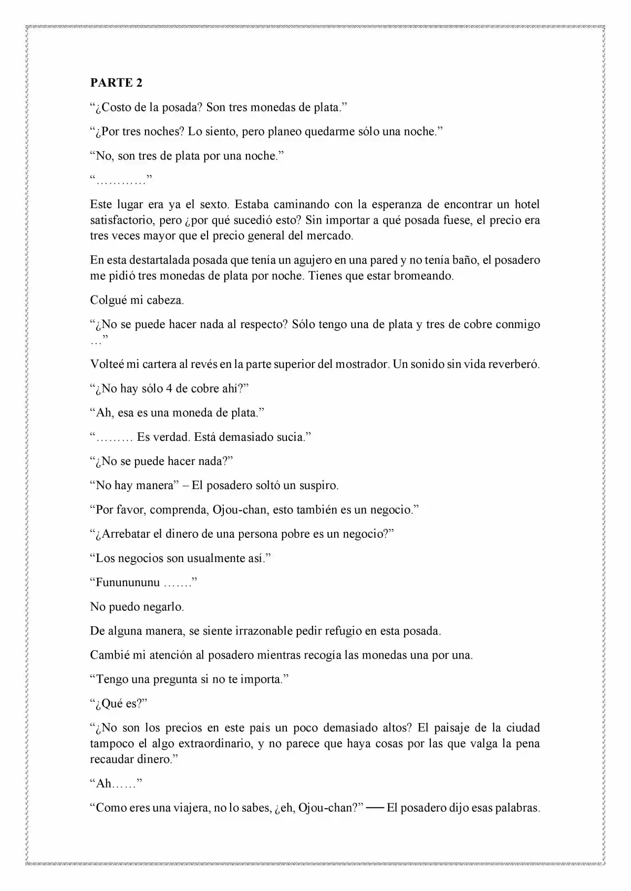 Majo No Tabitabi (Novela) - Capítulo 4 - Página 4 - LectorTMOo