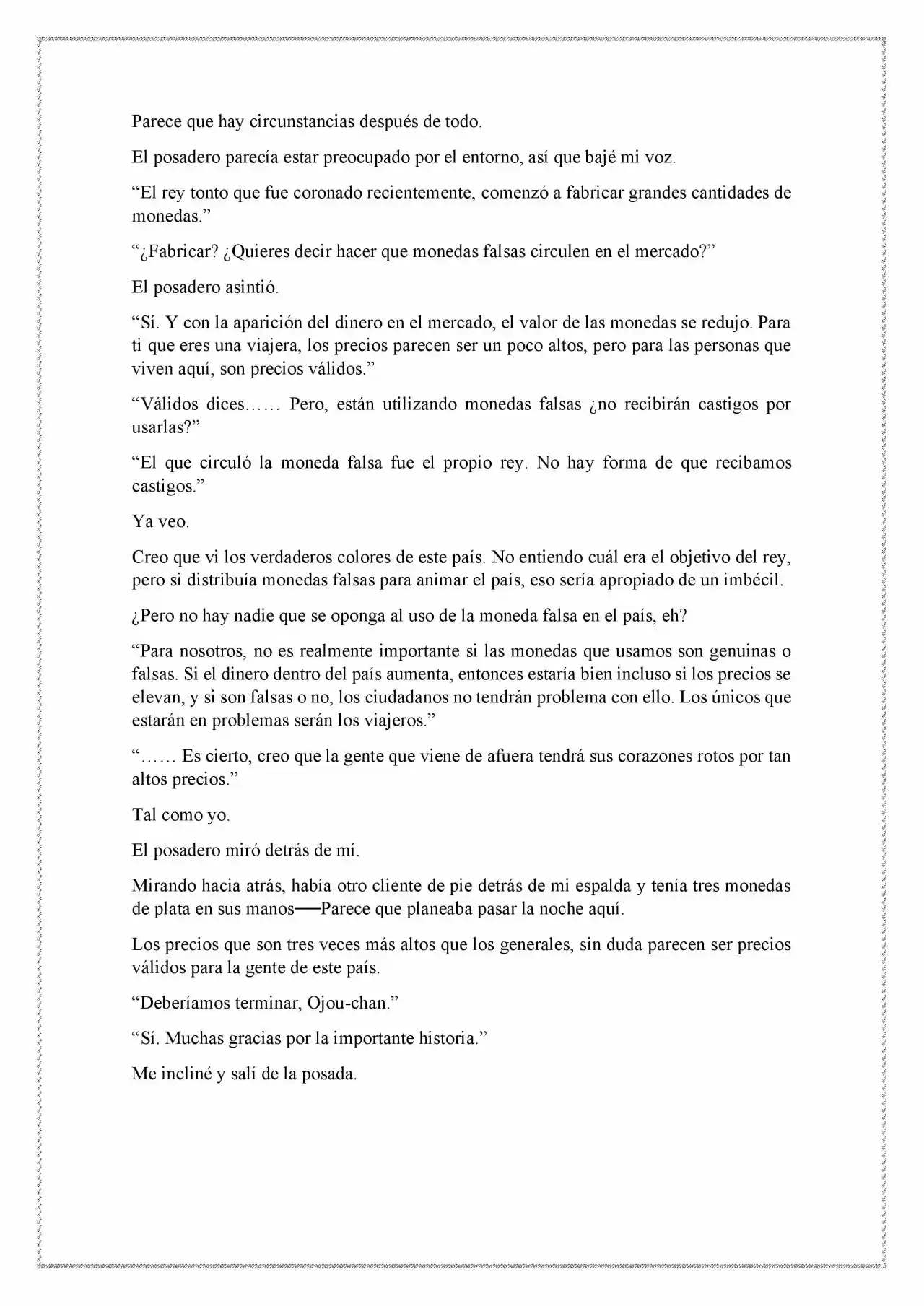 Majo No Tabitabi (Novela) - Capítulo 4 - Página 5 - LectorTMOo