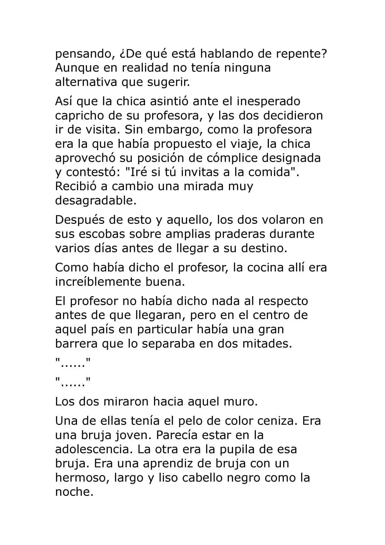 Majo No Tabitabi (Novela) - Capítulo 40 - Página 6 - LectorTMOo