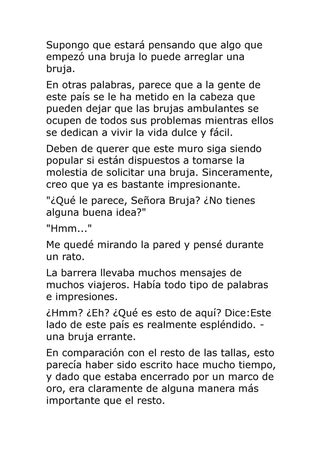 Majo No Tabitabi (Novela) - Capítulo 40 - Página 13 - LectorTMOo