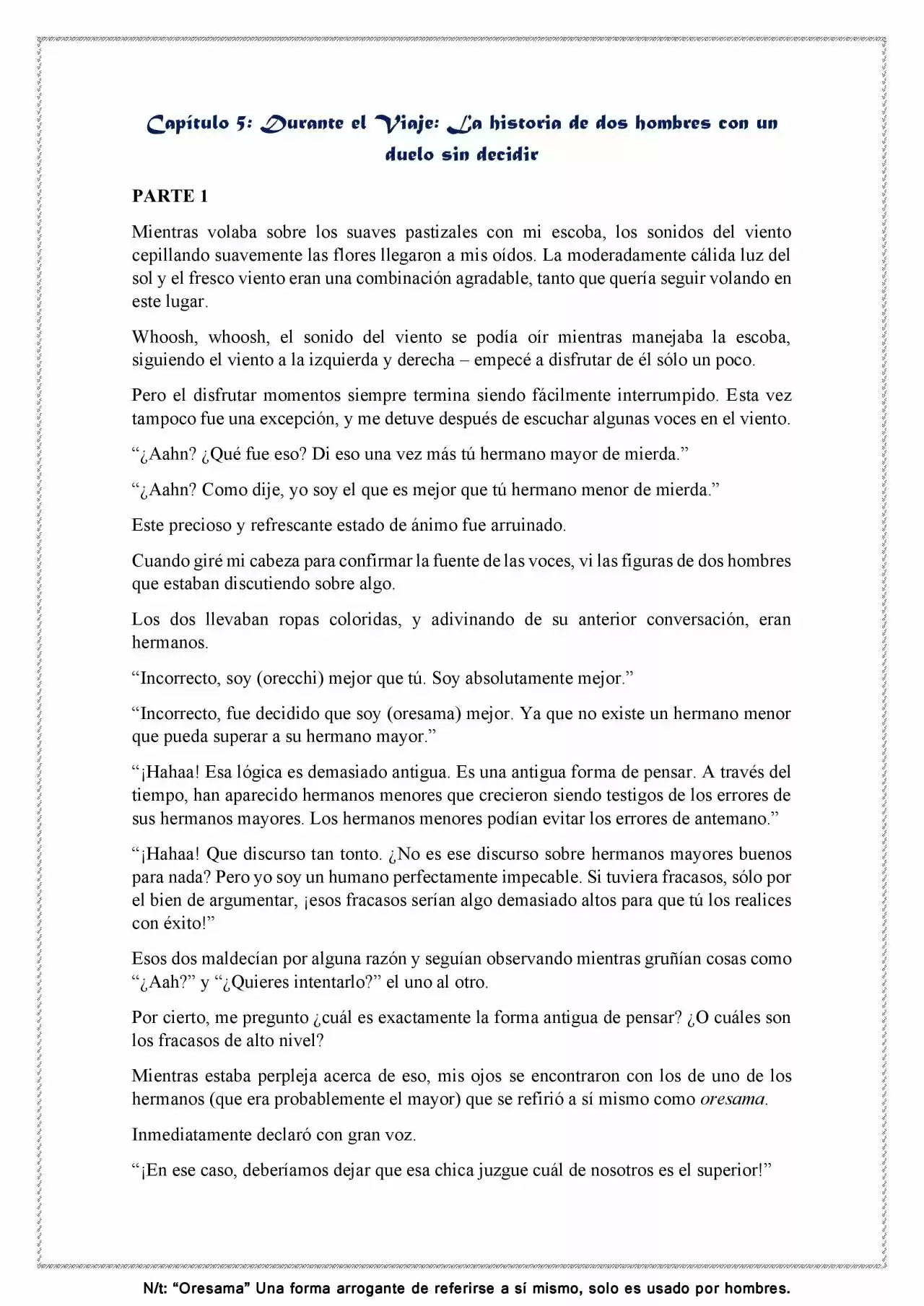 Majo No Tabitabi (Novela) - Capítulo 5 - Página 2 - LectorTMOo