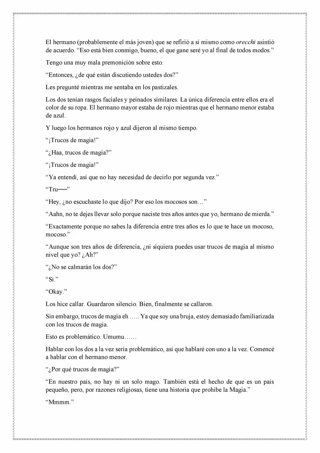 Majo No Tabitabi (Novela) - Capítulo 5 - Página 3 - LectorTMOo