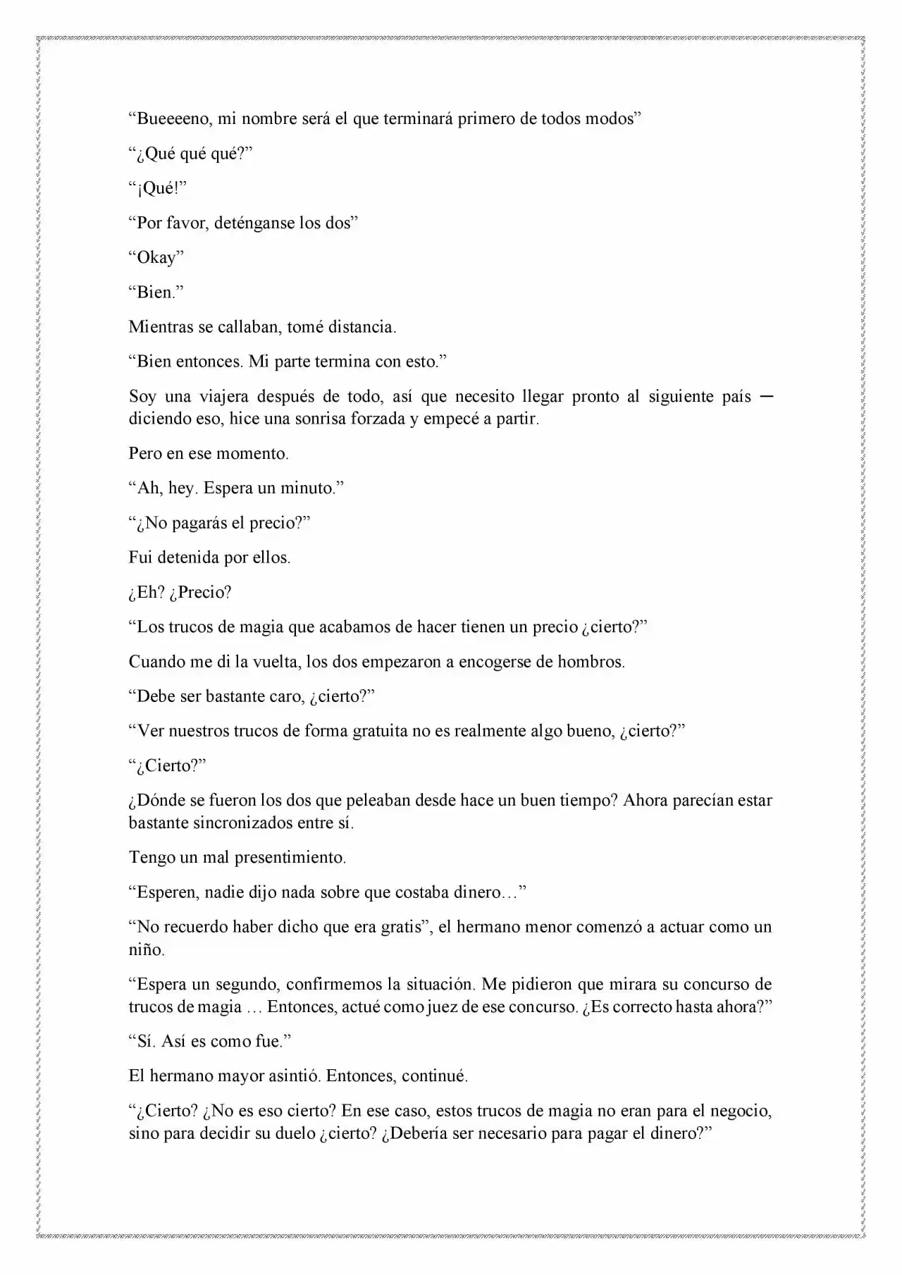 Majo No Tabitabi (Novela) - Capítulo 5 - Página 6 - LectorTMOo