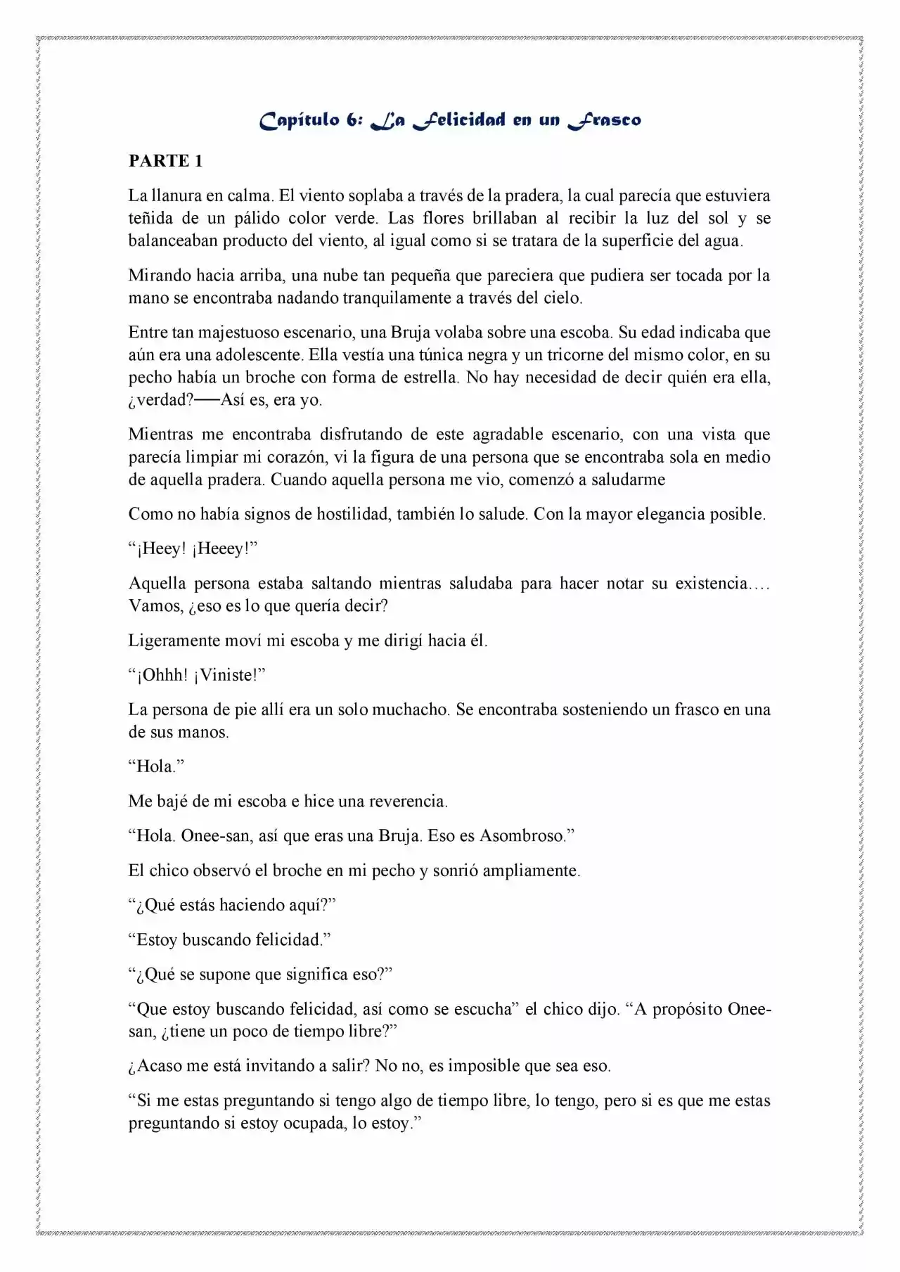 Majo No Tabitabi (Novela) - Capítulo 6 - Página 2 - LectorTMOo