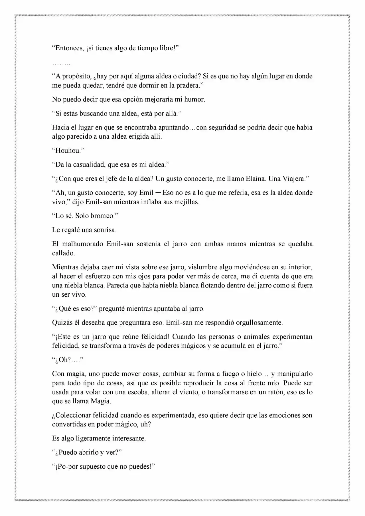 Majo No Tabitabi (Novela) - Capítulo 6 - Página 3 - LectorTMOo