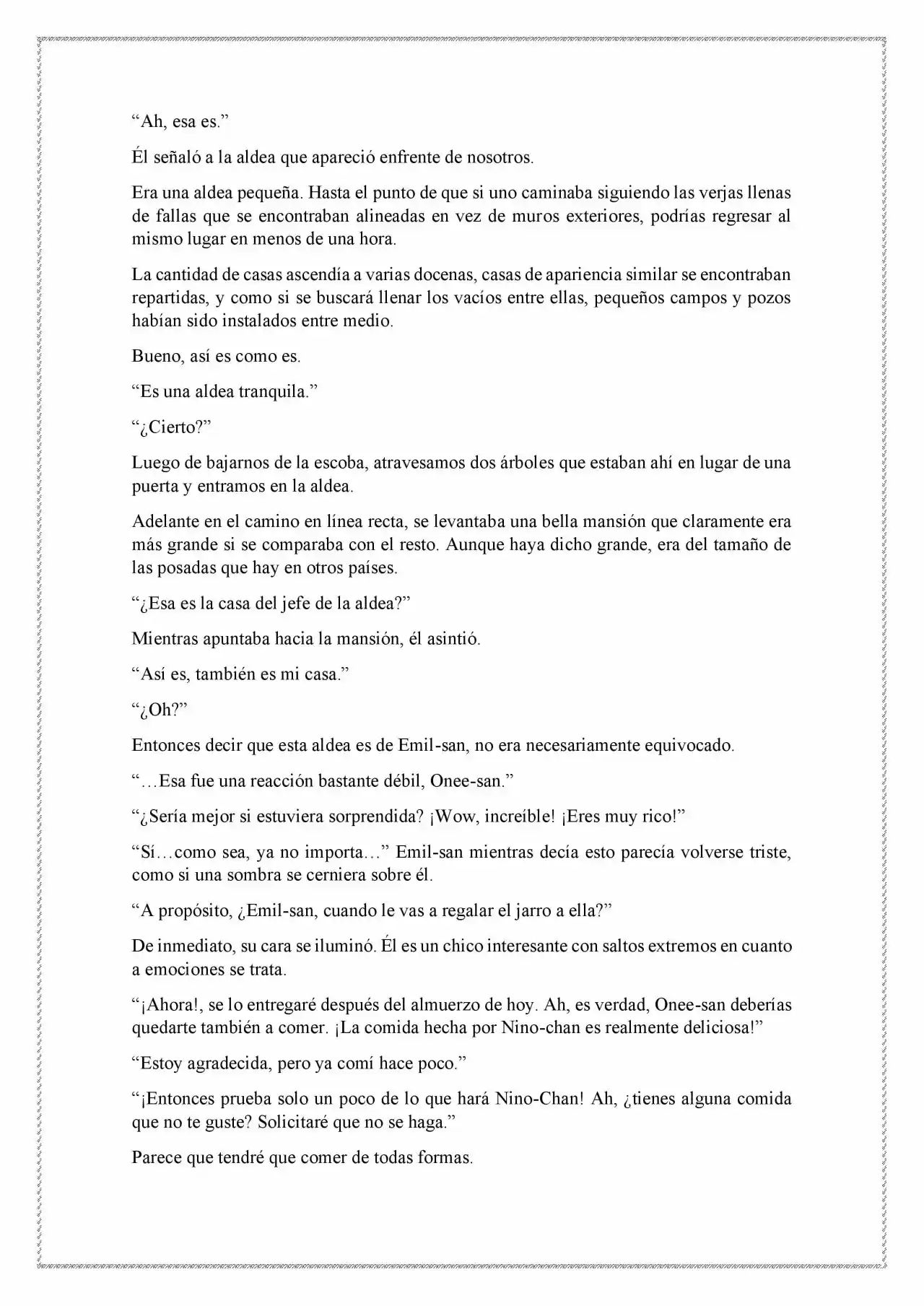 Majo No Tabitabi (Novela) - Capítulo 6 - Página 5 - LectorTMOo
