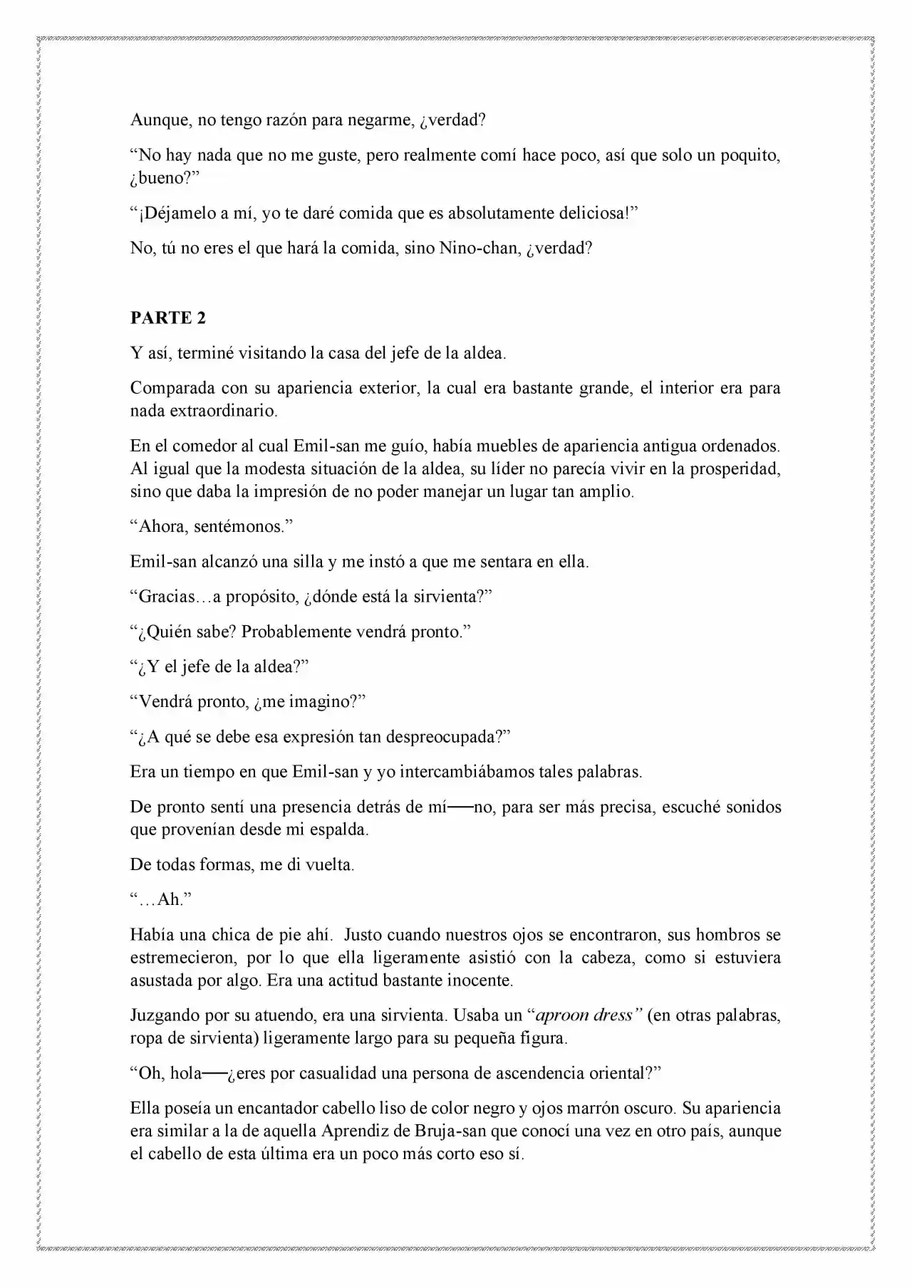Majo No Tabitabi (Novela) - Capítulo 6 - Página 6 - LectorTMOo