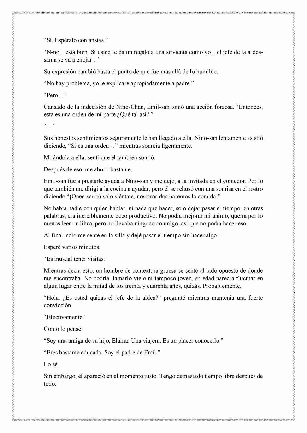 Majo No Tabitabi (Novela) - Capítulo 6 - Página 8 - LectorTMOo