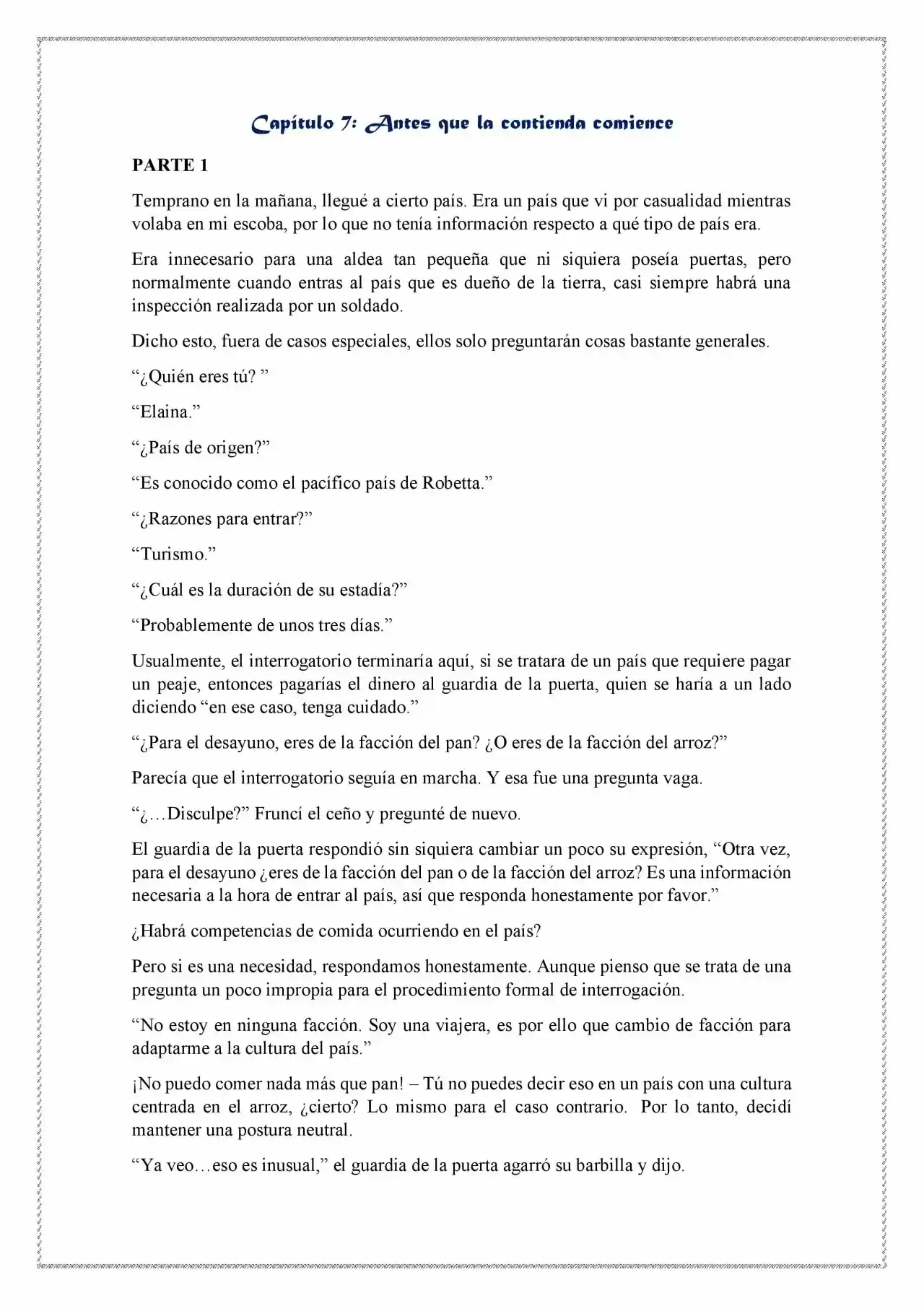 Majo No Tabitabi (Novela) - Capítulo 7 - Página 2 - LectorTMOo