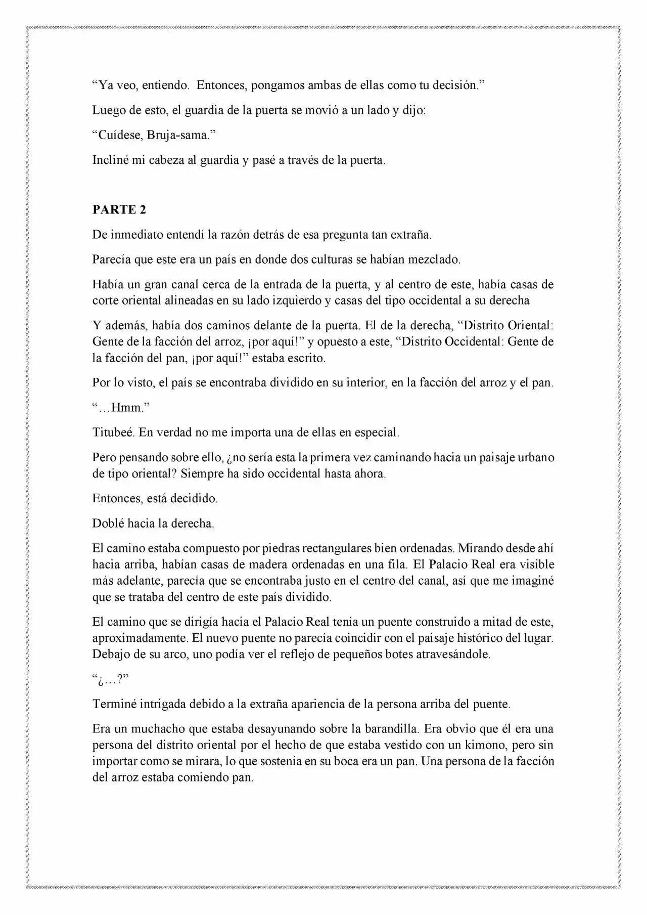 Majo No Tabitabi (Novela) - Capítulo 7 - Página 3 - LectorTMOo