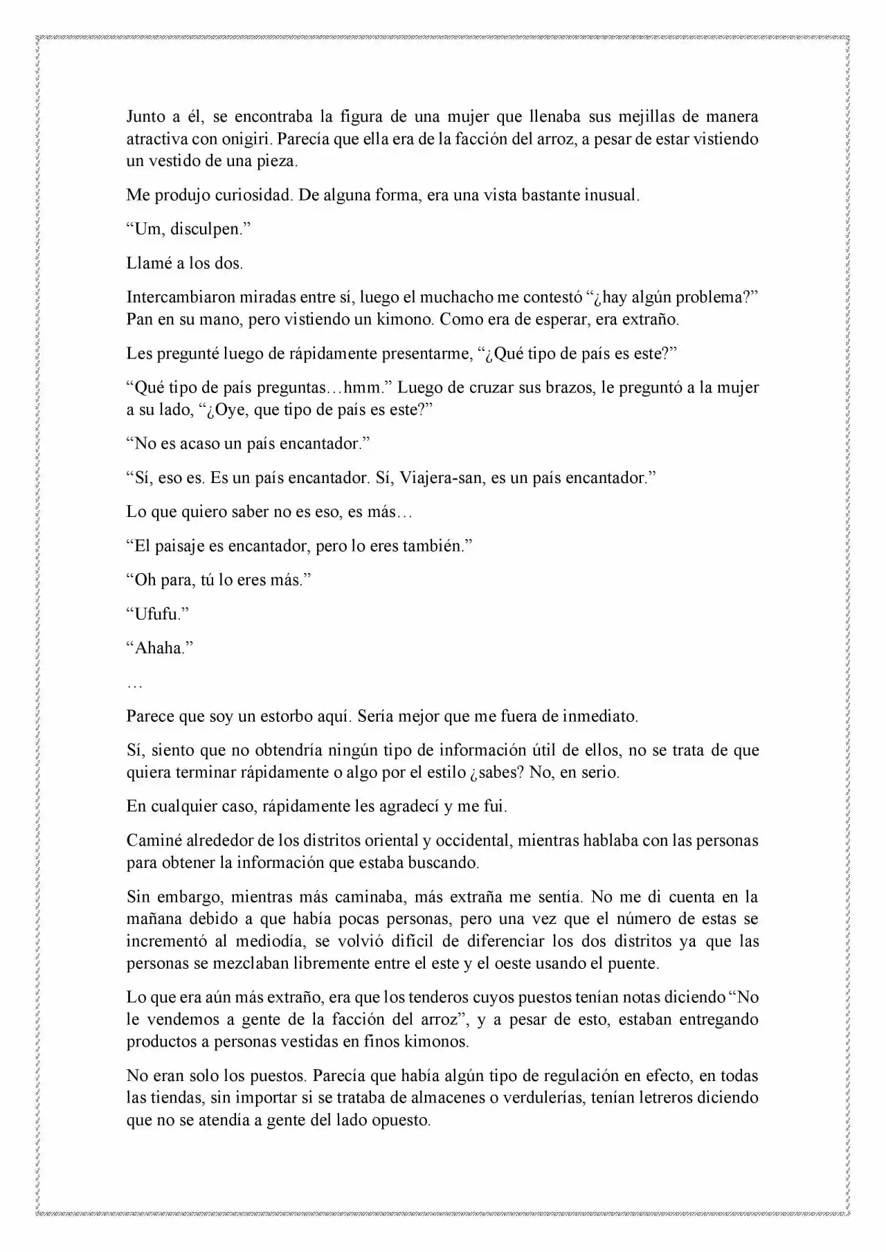 Majo No Tabitabi (Novela) - Capítulo 7 - Página 4 - LectorTMOo