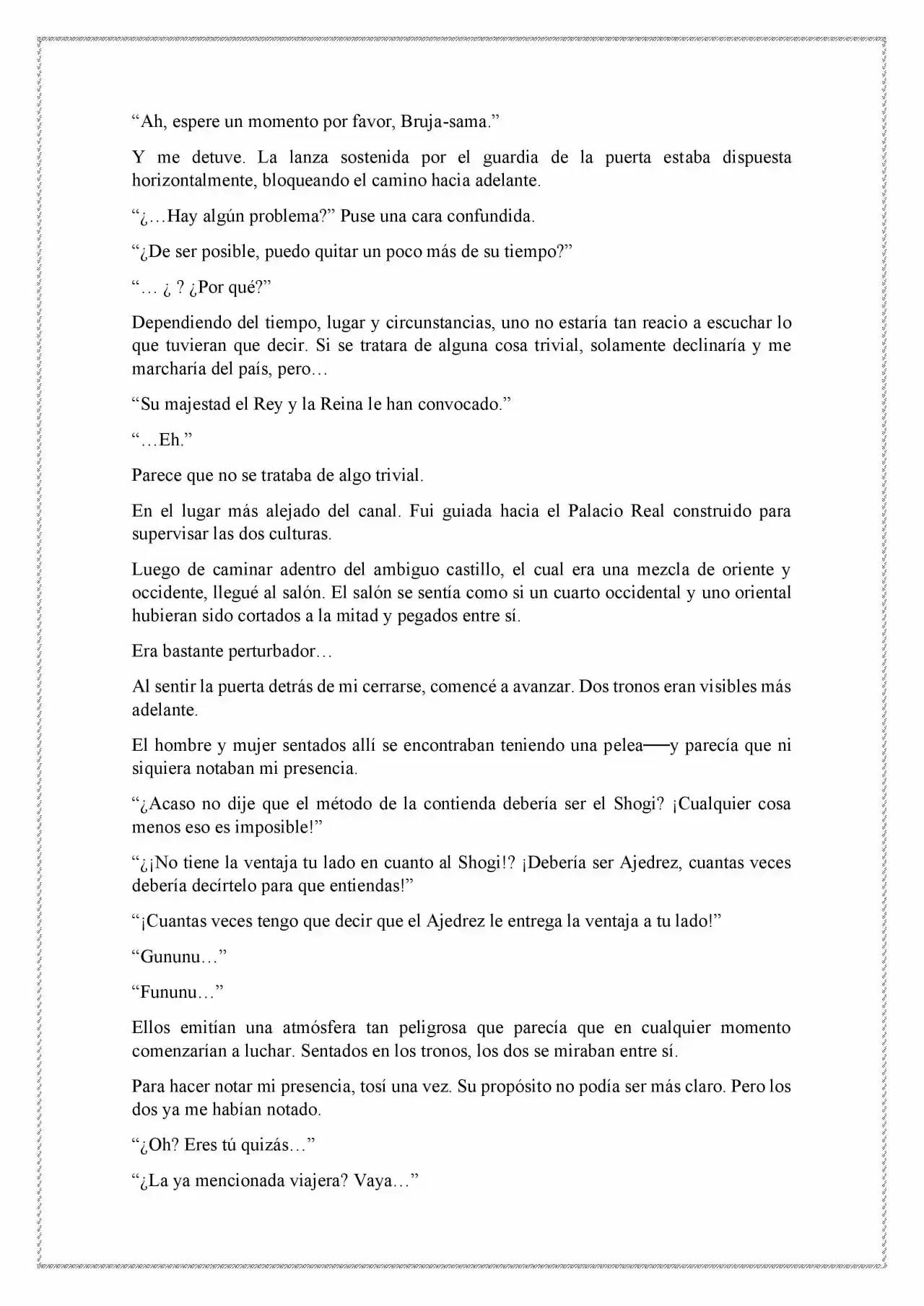 Majo No Tabitabi (Novela) - Capítulo 7 - Página 8 - LectorTMOo