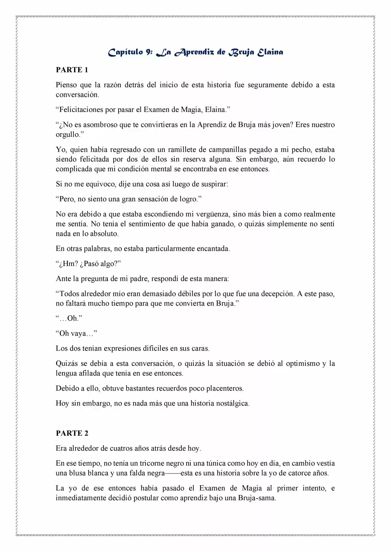 Majo No Tabitabi (Novela) - Capítulo 9 - Página 2 - LectorTMOo
