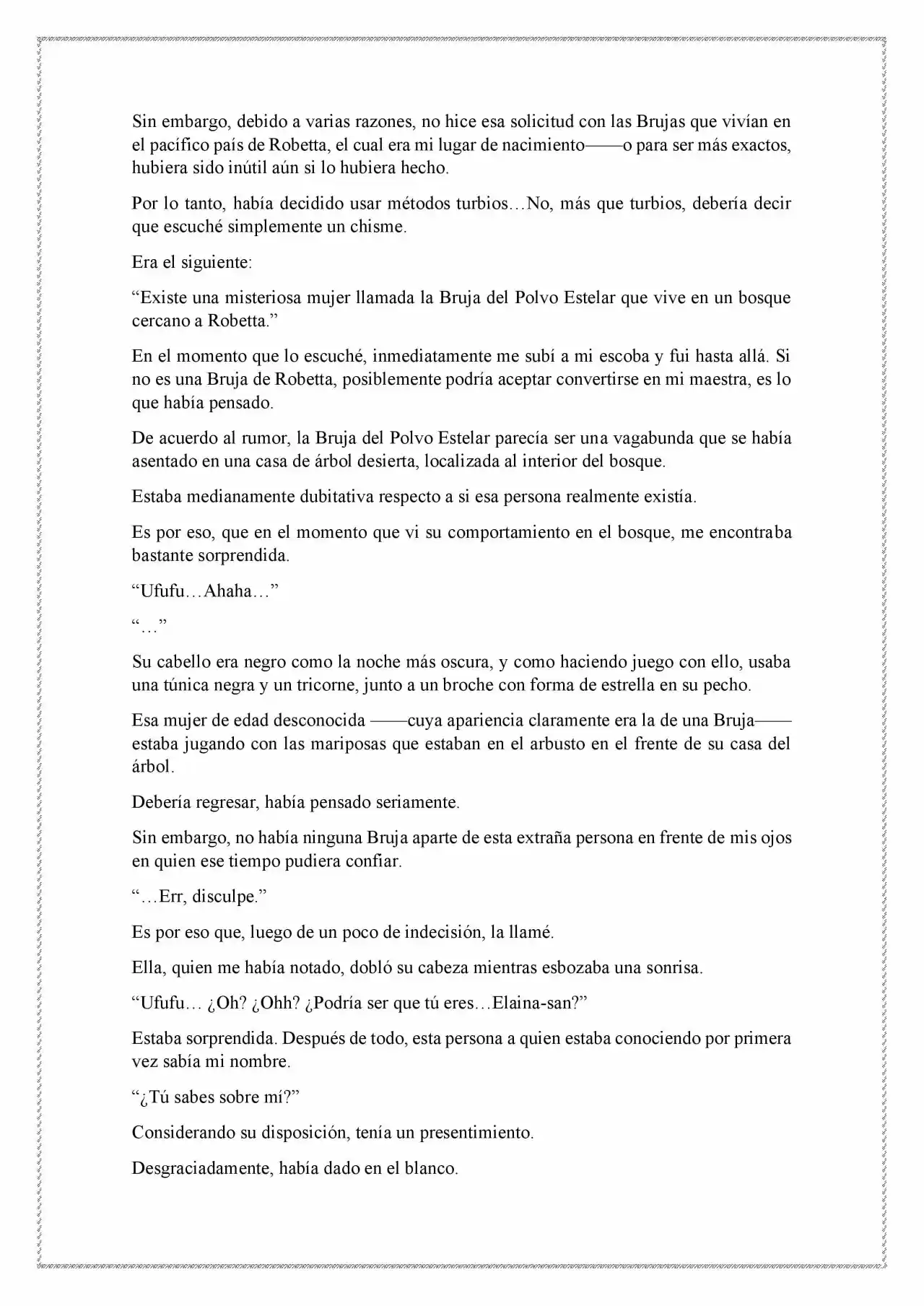 Majo No Tabitabi (Novela) - Capítulo 9 - Página 3 - LectorTMOo