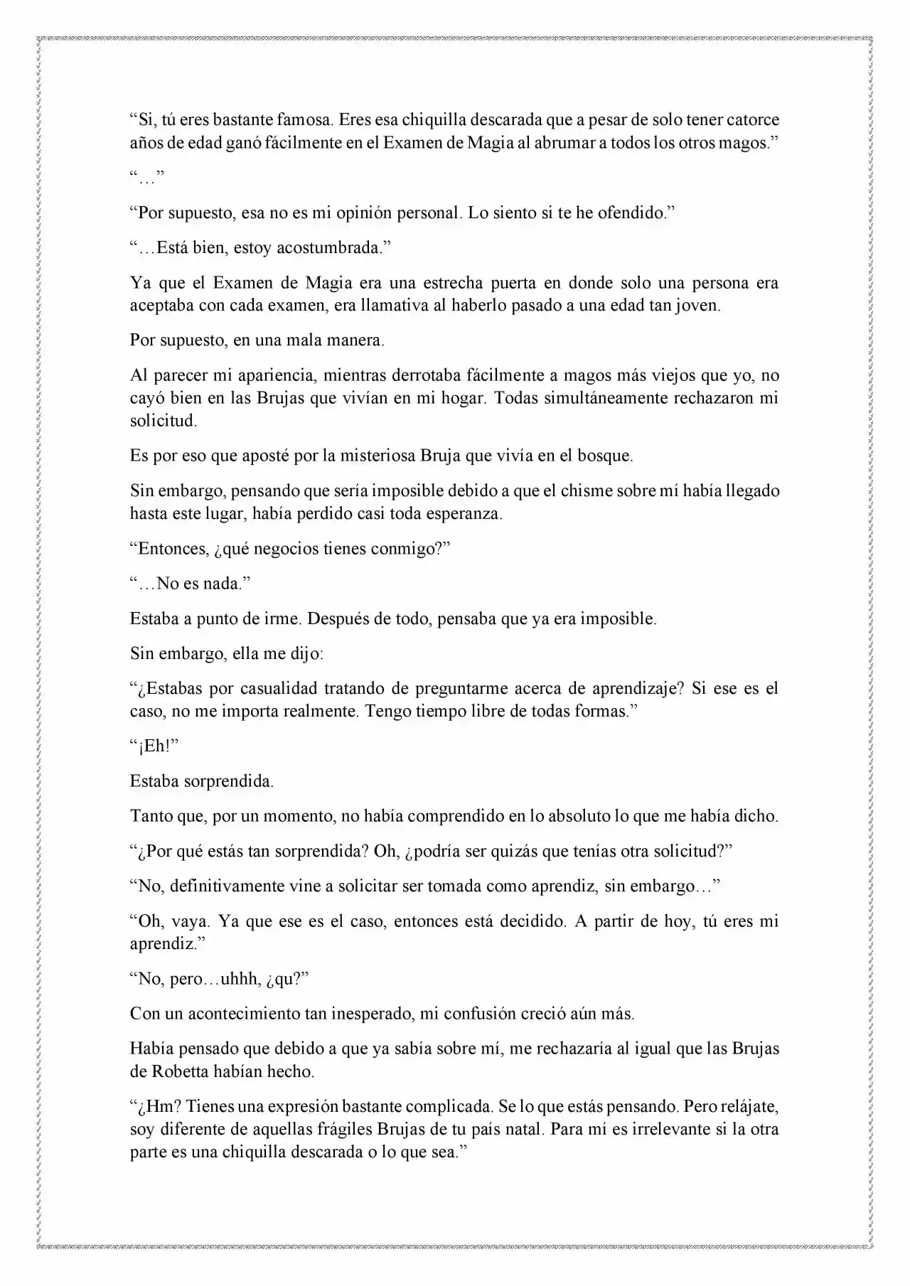 Majo No Tabitabi (Novela) - Capítulo 9 - Página 4 - LectorTMOo