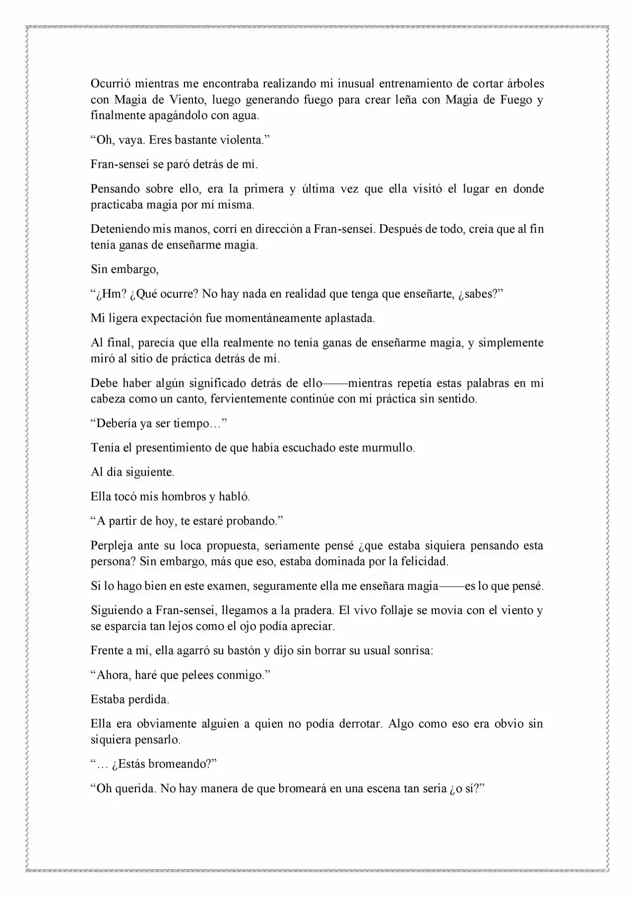 Majo No Tabitabi (Novela) - Capítulo 9 - Página 7 - LectorTMOo