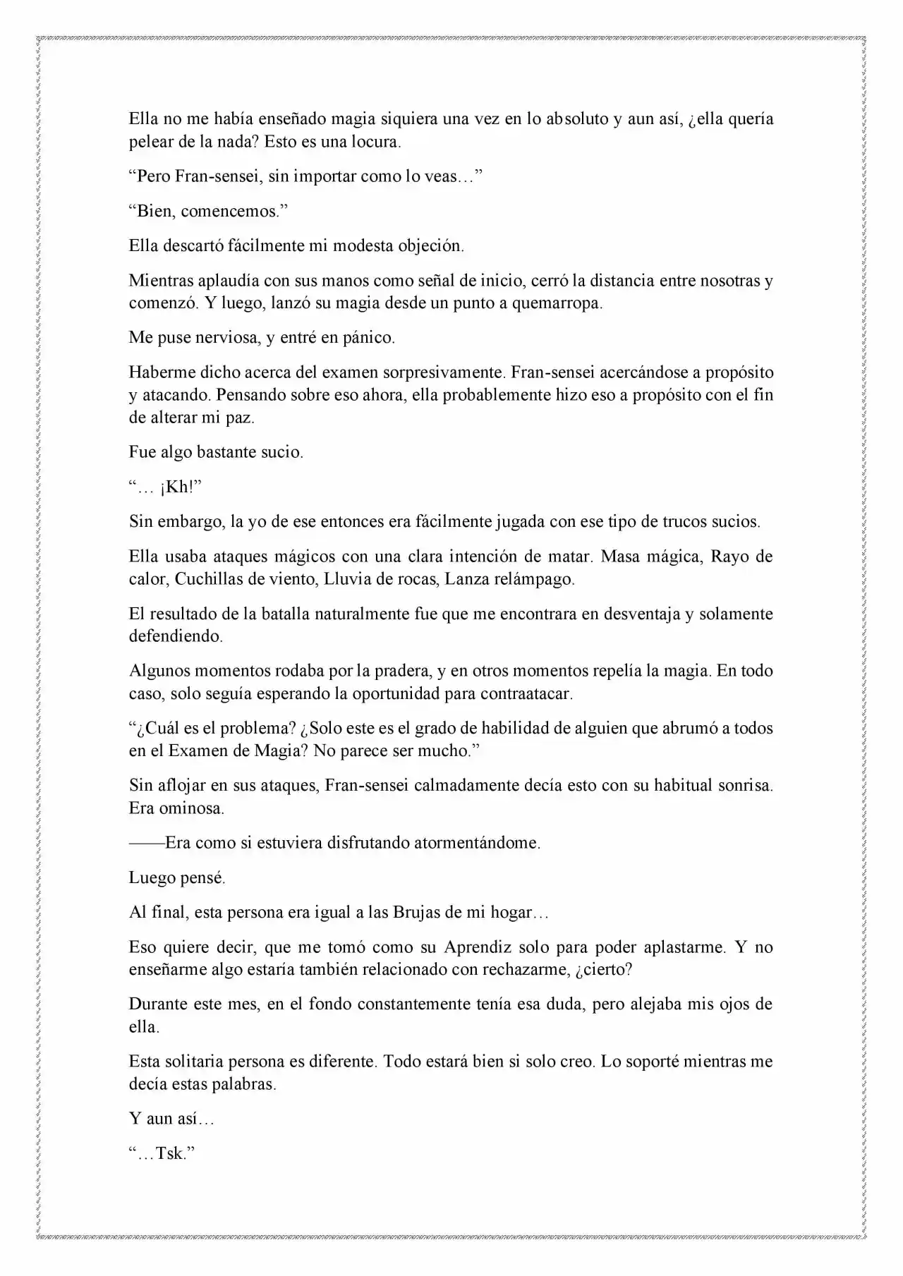 Majo No Tabitabi (Novela) - Capítulo 9 - Página 8 - LectorTMOo