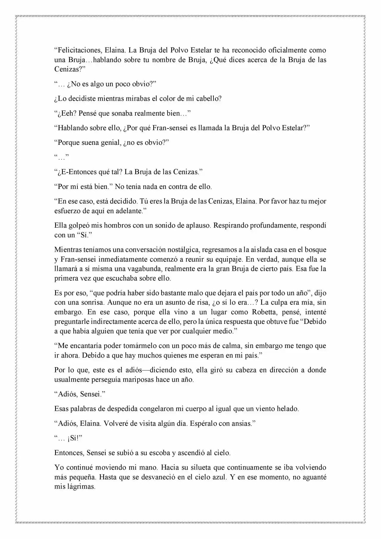 Majo No Tabitabi (Novela) - Capítulo 9 - Página 17 - LectorTMOo