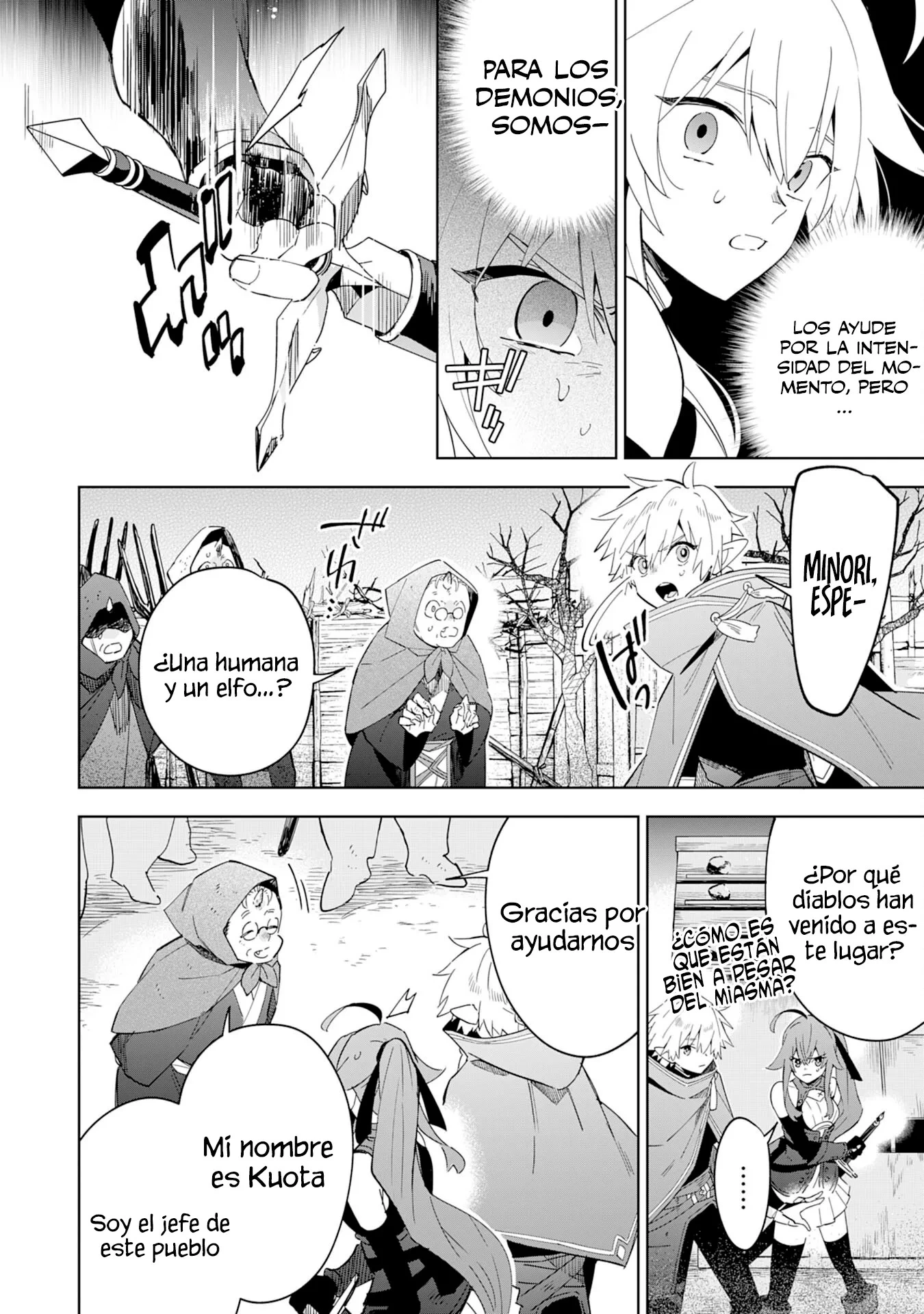 Majutsu Wo Kiwamete Tabi Ni Deta Tensei Elf, Moteamashita Jumyou De Ikeru Densetsu To Naru - Capítulo 13 - Página 16 - LectorTMOo