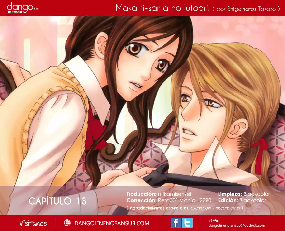 Makami-sama No Iutoori! - Capítulo 13 - Página 1 - LectorTMOo