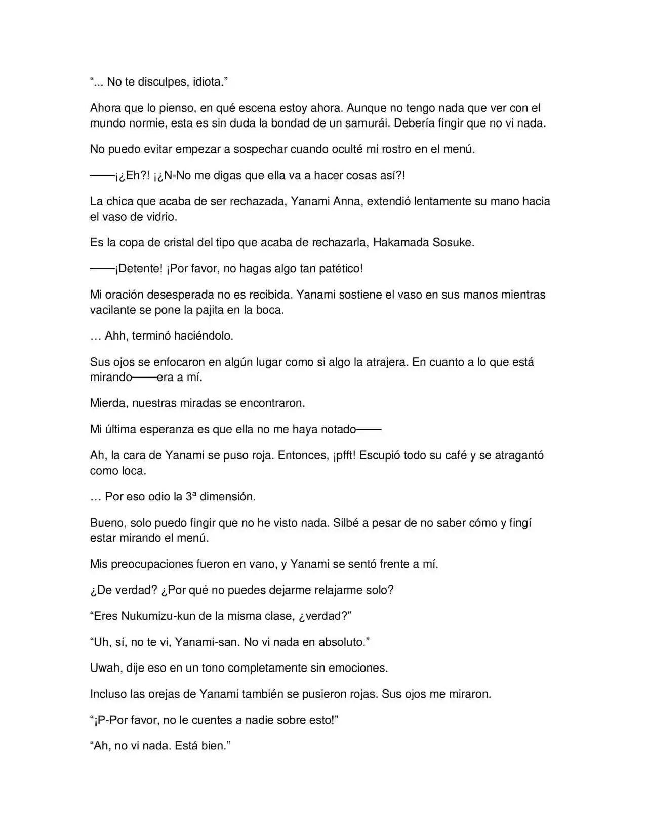 Makeine Too Many Losing Heroines! (Novela) - Capítulo 1 - Página 4 - LectorTMOo