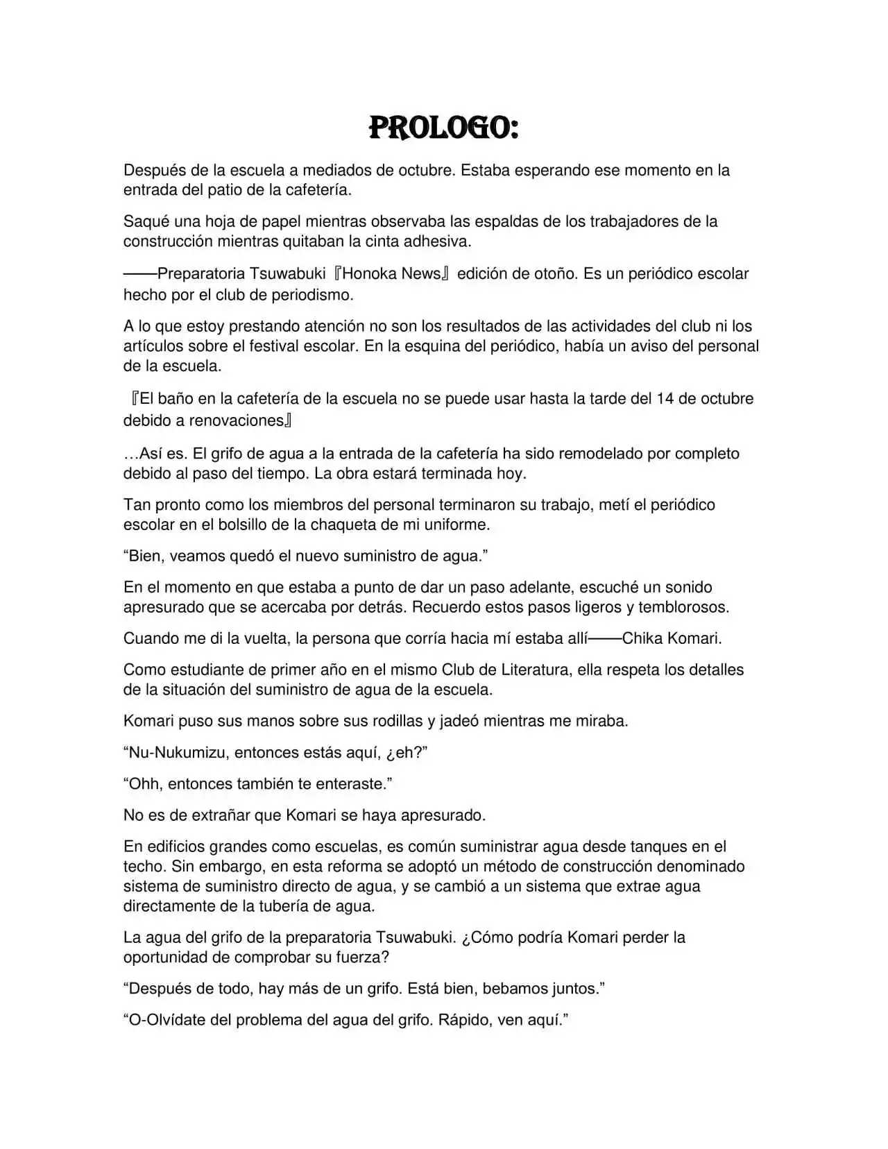 Makeine Too Many Losing Heroines! (Novela) - Capítulo 10 - Página 6 - LectorTMOo
