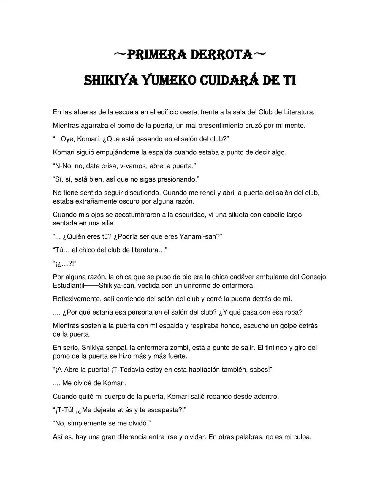 Makeine Too Many Losing Heroines! (Novela) - Capítulo 10 - Página 8 - LectorTMOo