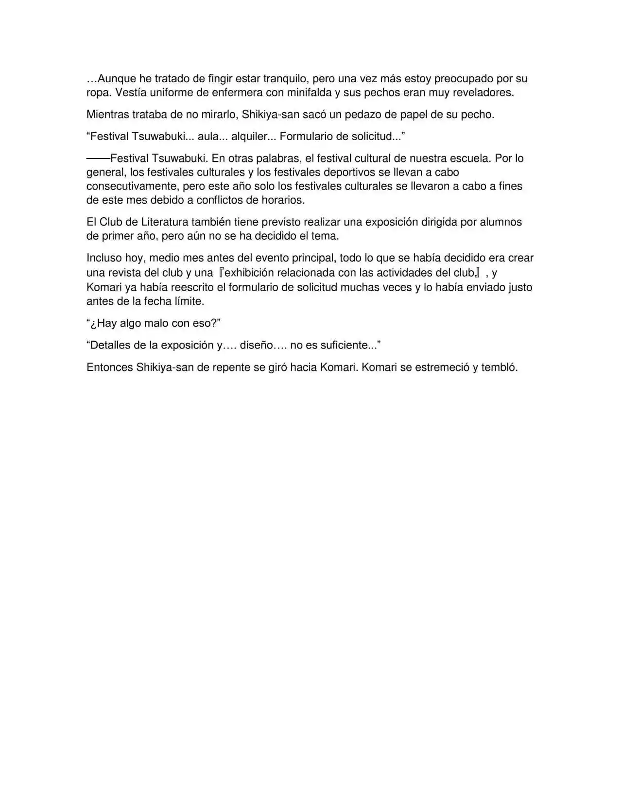 Makeine Too Many Losing Heroines! (Novela) - Capítulo 10 - Página 10 - LectorTMOo