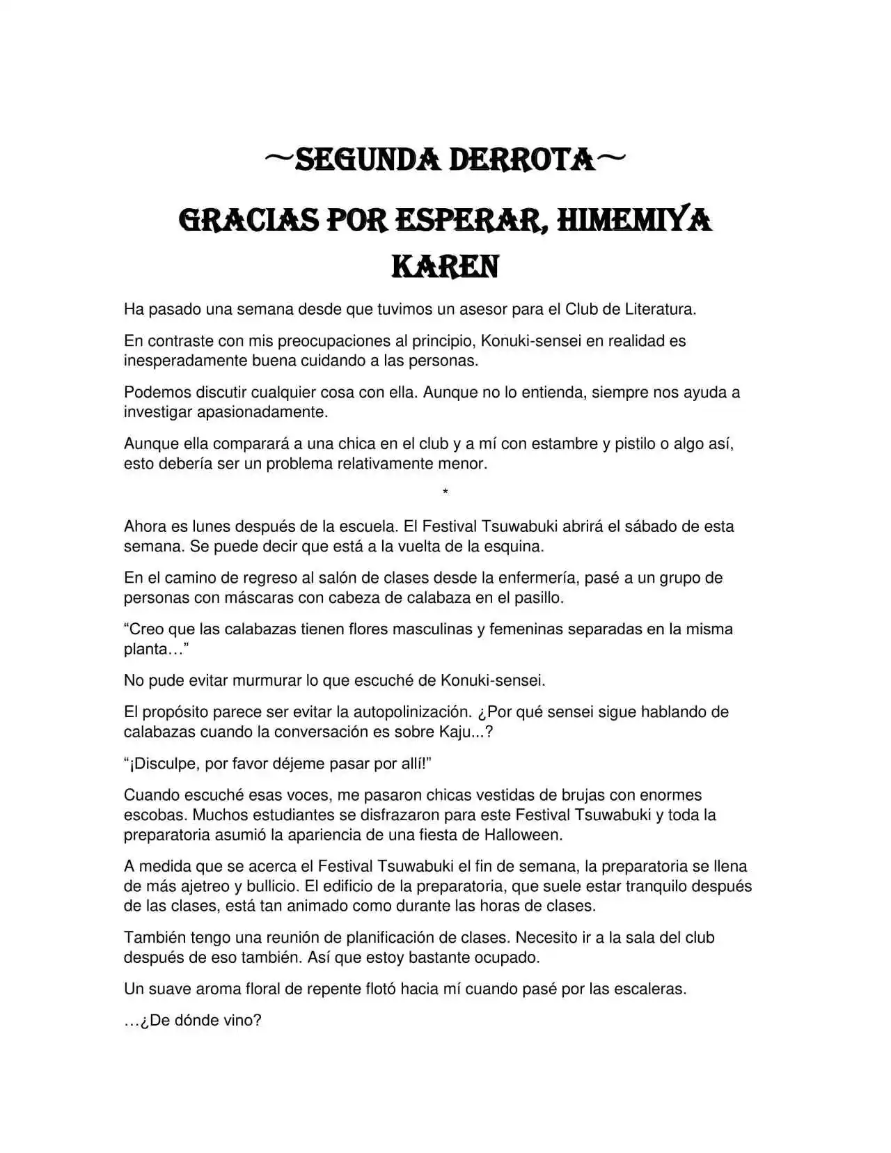 Makeine Too Many Losing Heroines! (Novela) - Capítulo 11 - Página 2 - LectorTMOo