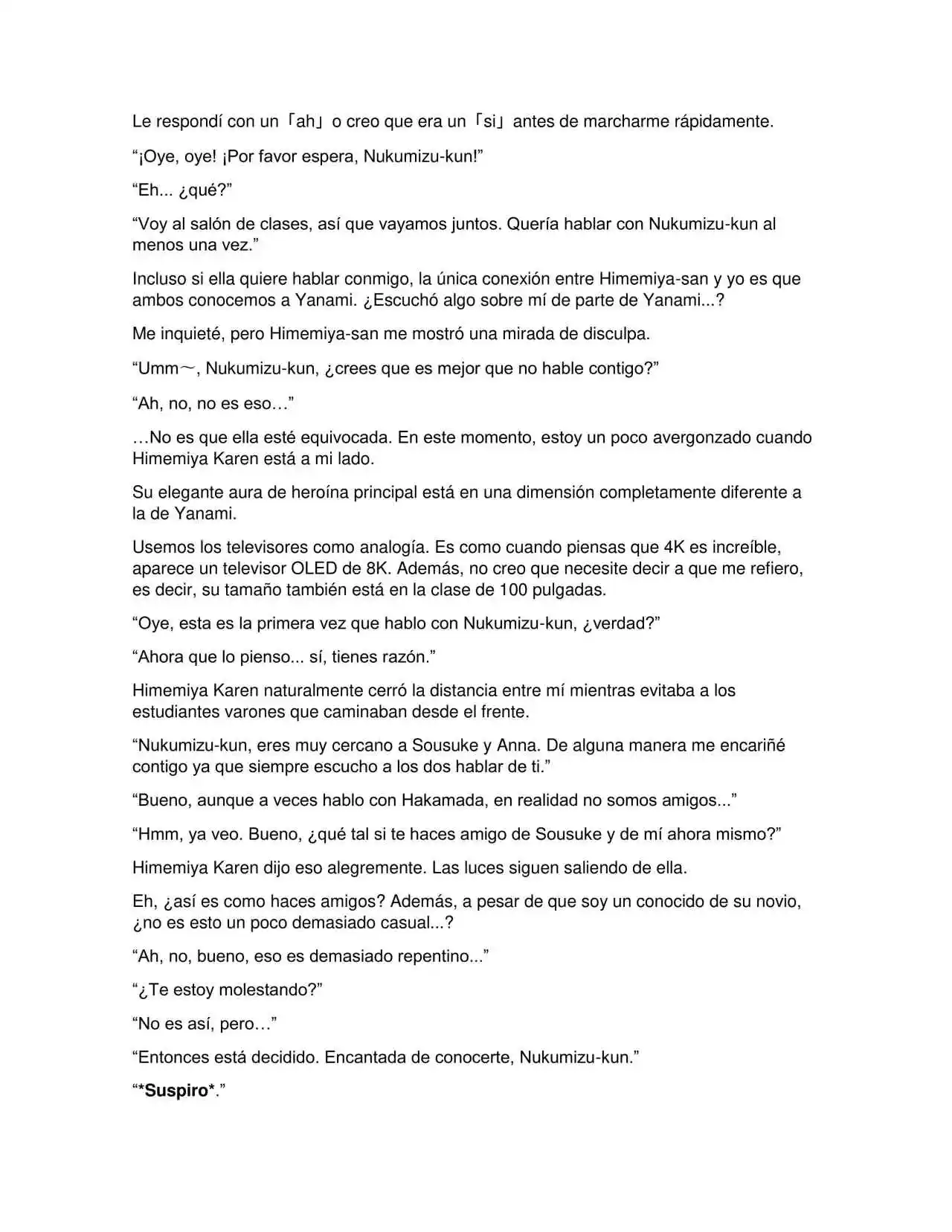 Makeine Too Many Losing Heroines! (Novela) - Capítulo 11 - Página 5 - LectorTMOo