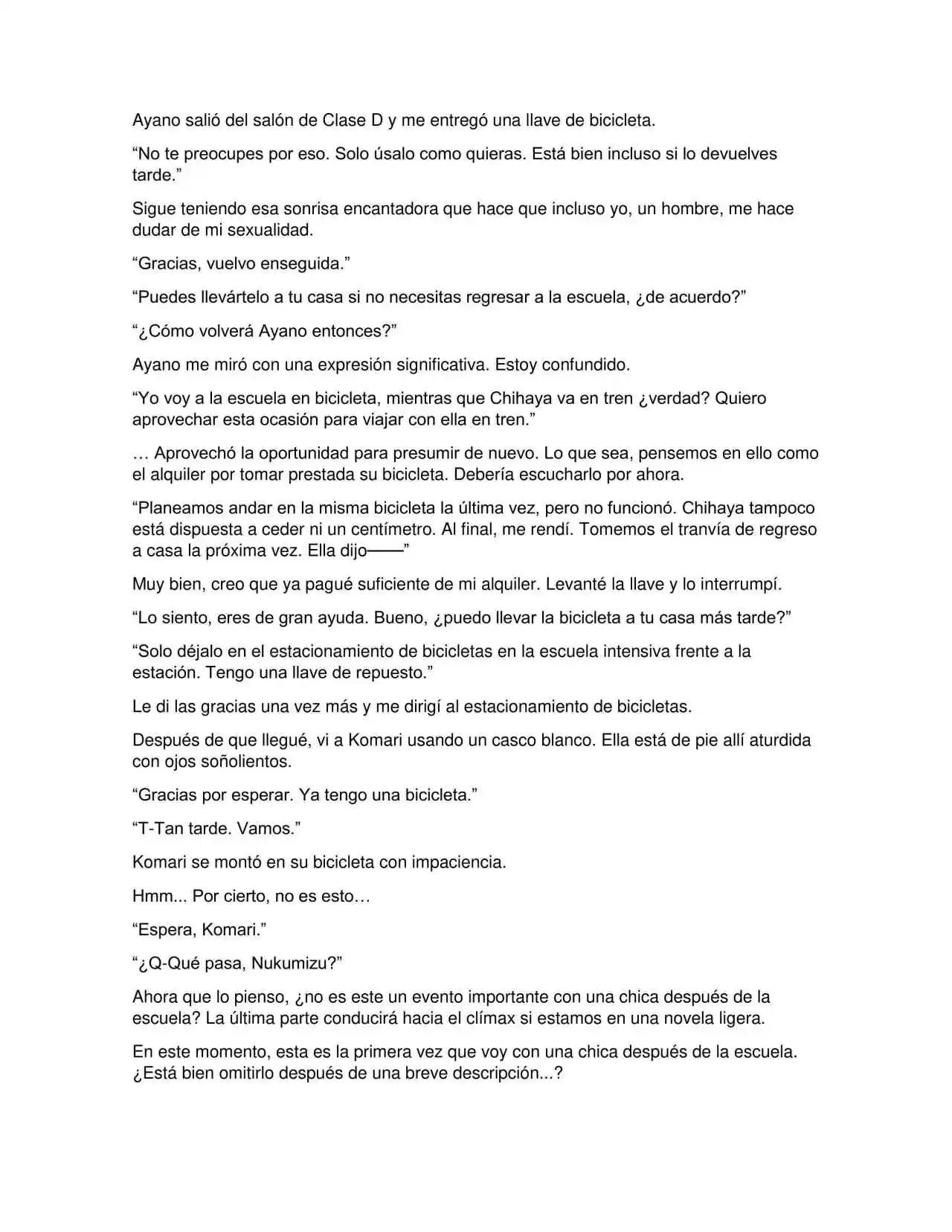Makeine Too Many Losing Heroines! (Novela) - Capítulo 11 - Página 14 - LectorTMOo