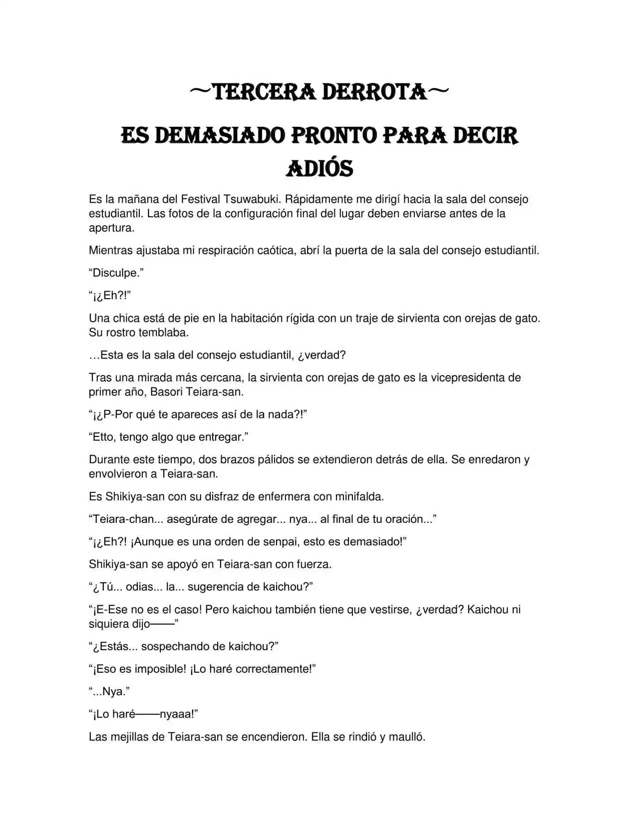 Makeine Too Many Losing Heroines! (Novela) - Capítulo 12 - Página 2 - LectorTMOo
