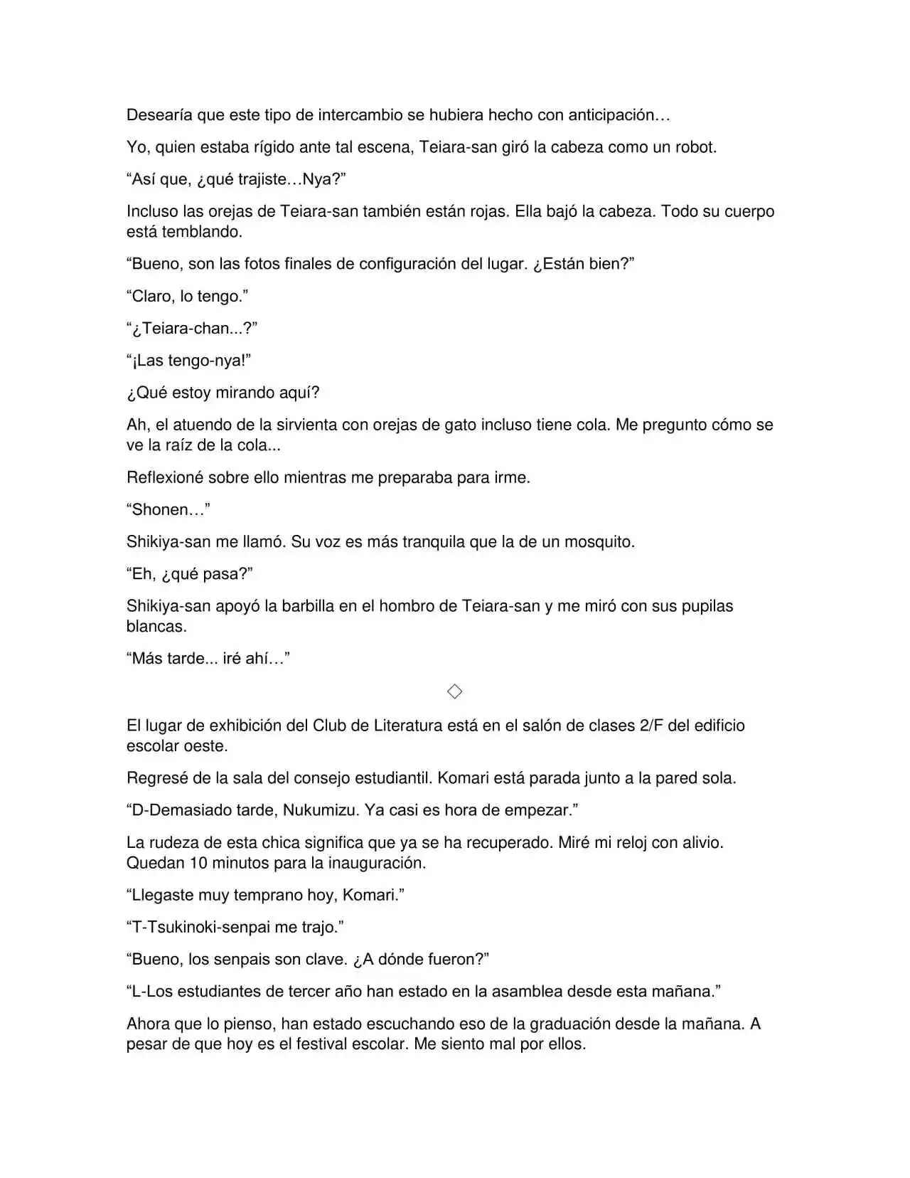 Makeine Too Many Losing Heroines! (Novela) - Capítulo 12 - Página 3 - LectorTMOo