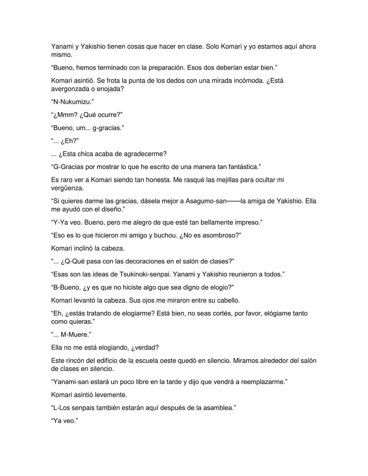 Makeine Too Many Losing Heroines! (Novela) - Capítulo 12 - Página 4 - LectorTMOo