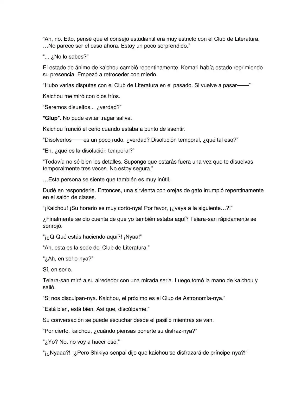 Makeine Too Many Losing Heroines! (Novela) - Capítulo 12 - Página 8 - LectorTMOo