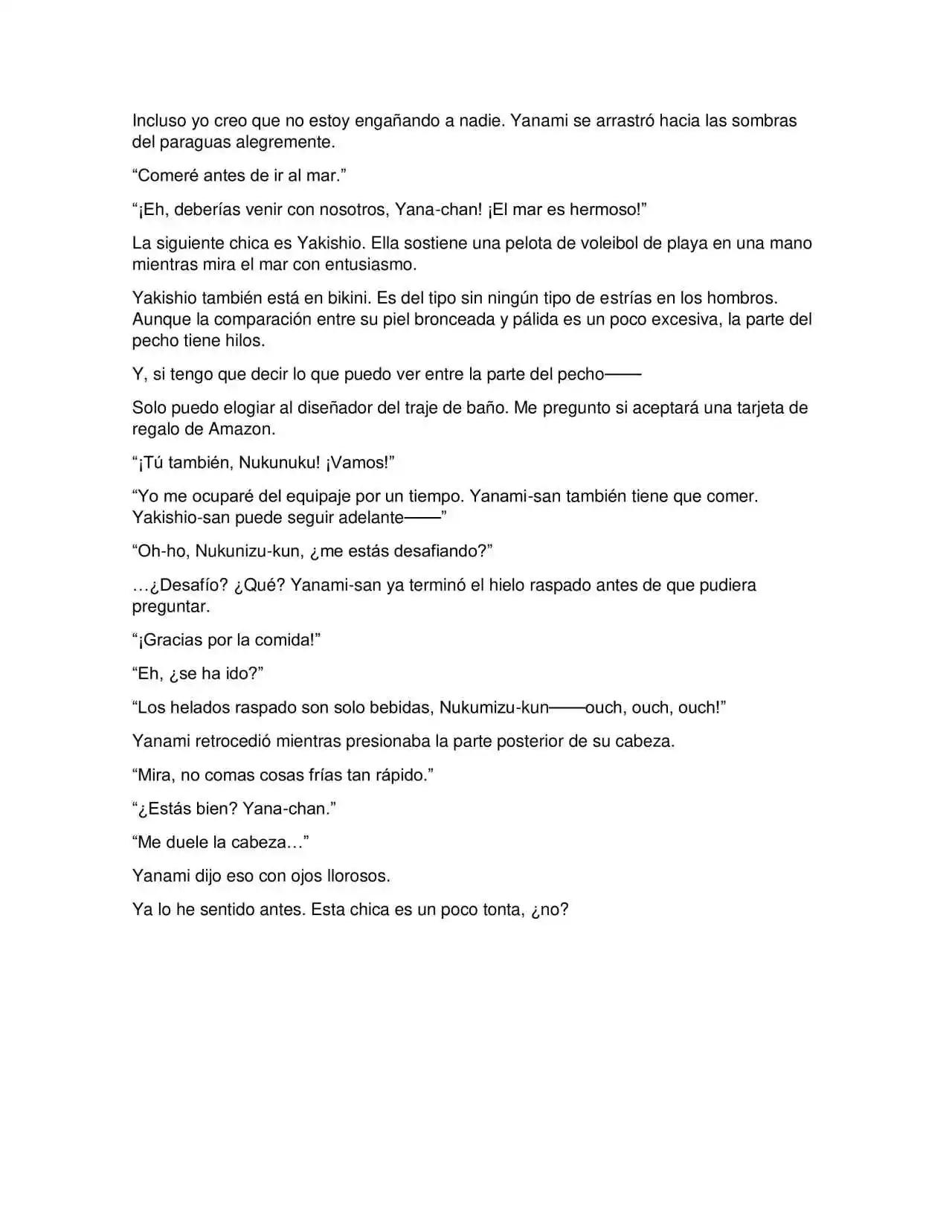 Makeine Too Many Losing Heroines! (Novela) - Capítulo 3 - Página 5 - LectorTMOo