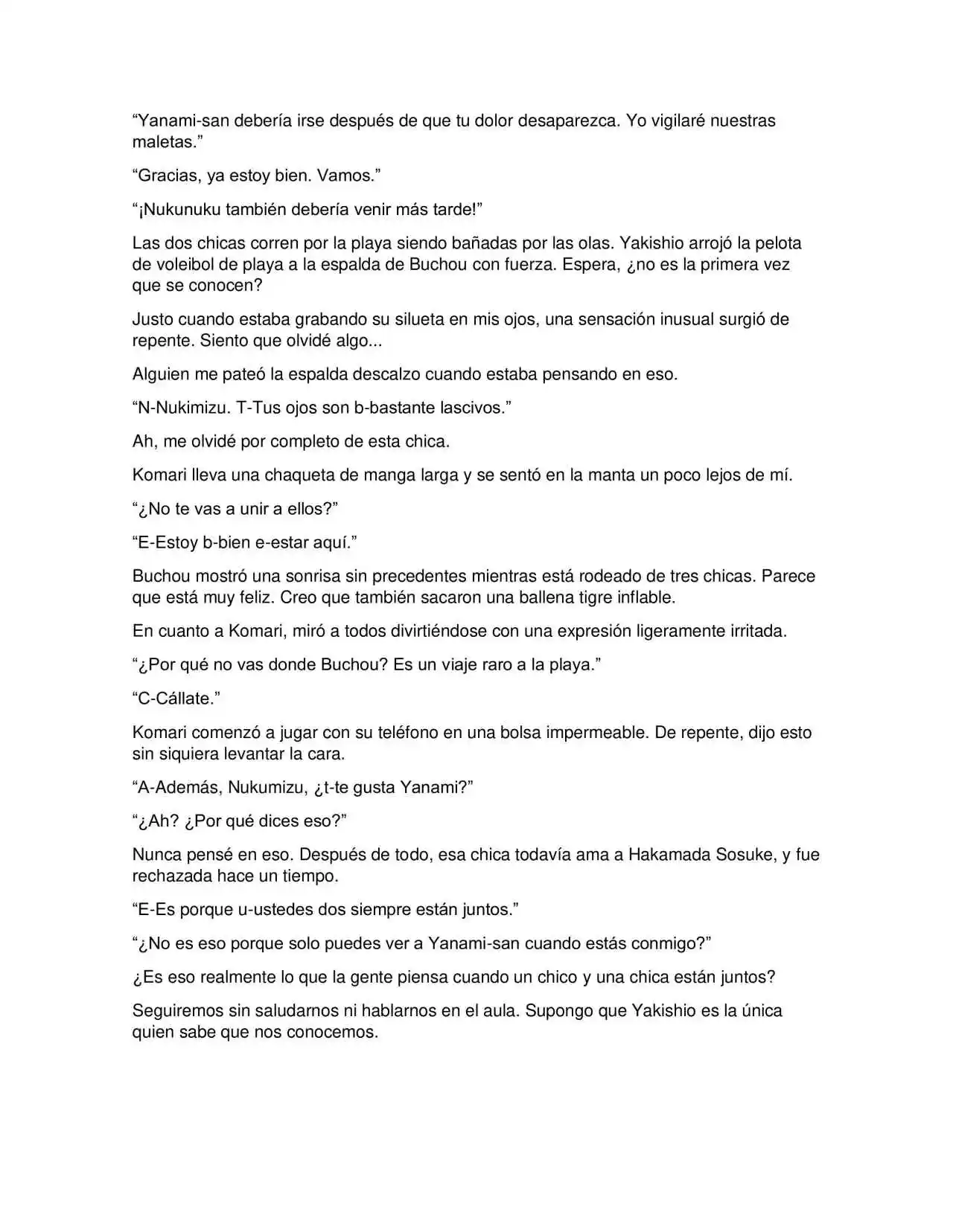 Makeine Too Many Losing Heroines! (Novela) - Capítulo 3 - Página 7 - LectorTMOo