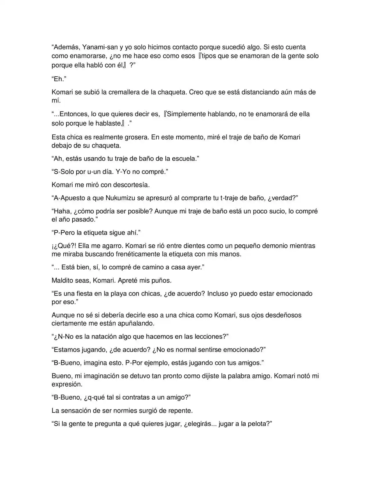 Makeine Too Many Losing Heroines! (Novela) - Capítulo 3 - Página 8 - LectorTMOo