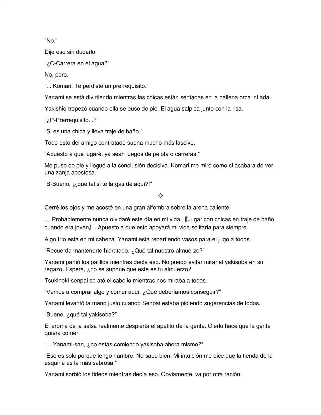 Makeine Too Many Losing Heroines! (Novela) - Capítulo 3 - Página 9 - LectorTMOo