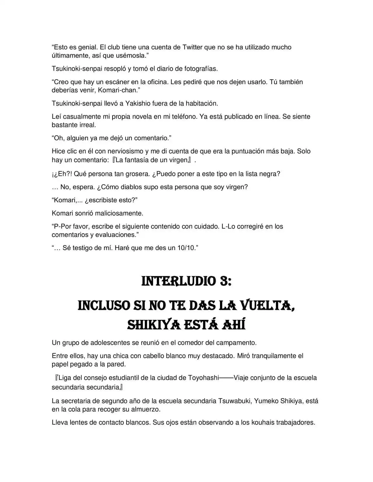 Makeine Too Many Losing Heroines! (Novela) - Capítulo 3 - Página 51 - LectorTMOo