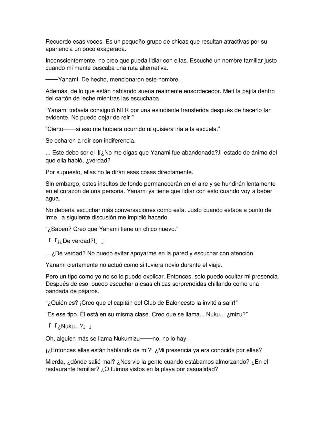 Makeine Too Many Losing Heroines! (Novela) - Capítulo 4 - Página 4 - LectorTMOo