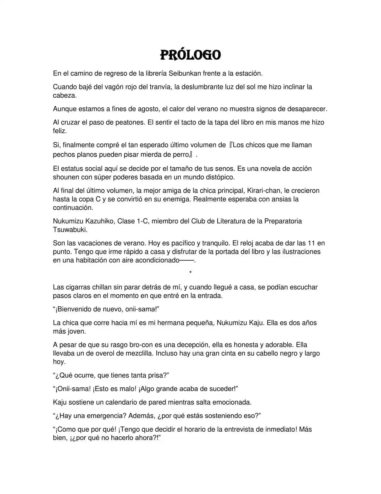 Makeine Too Many Losing Heroines! (Novela) - Capítulo 6 - Página 3 - LectorTMOo